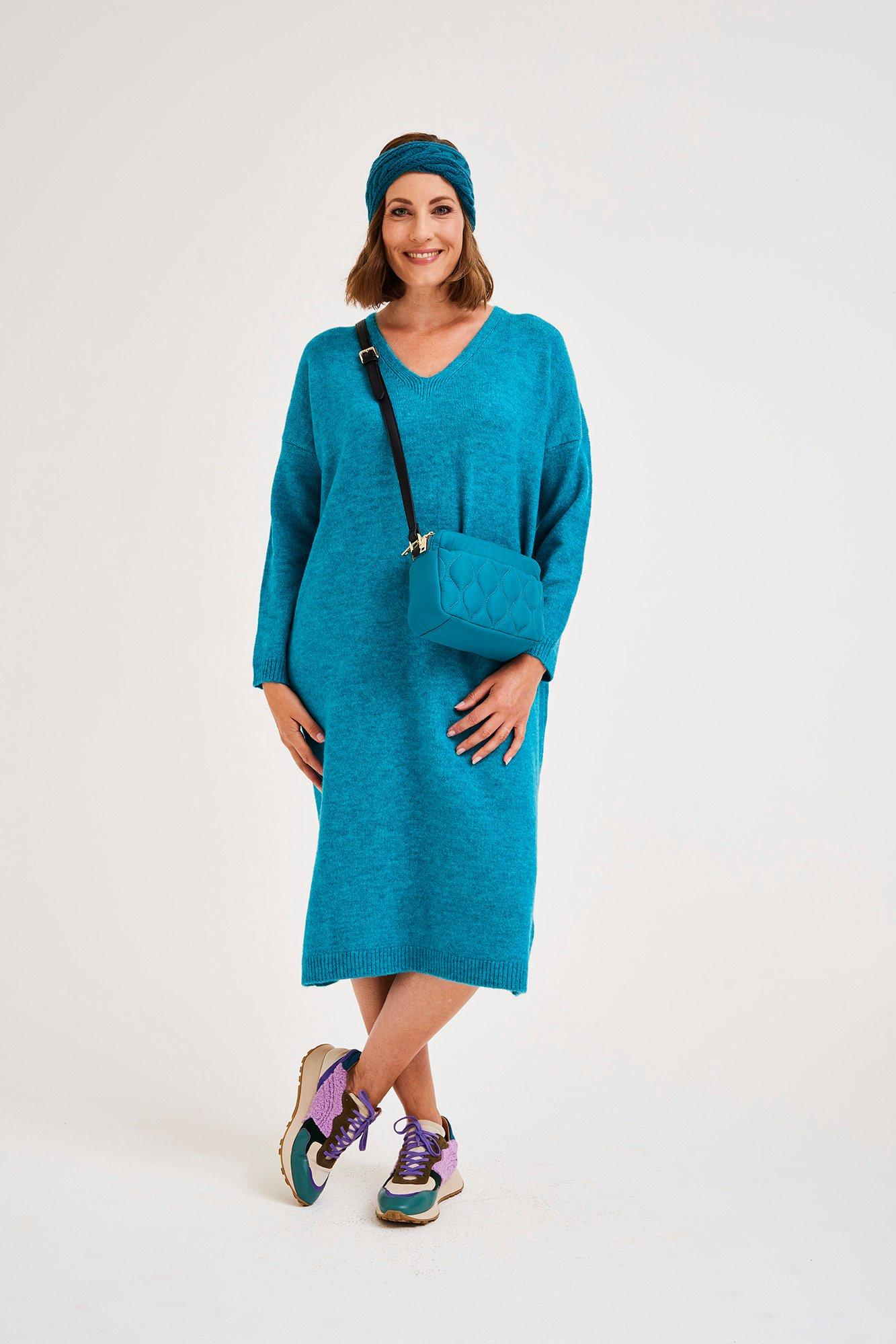 Robe en maille chinée - null - ame