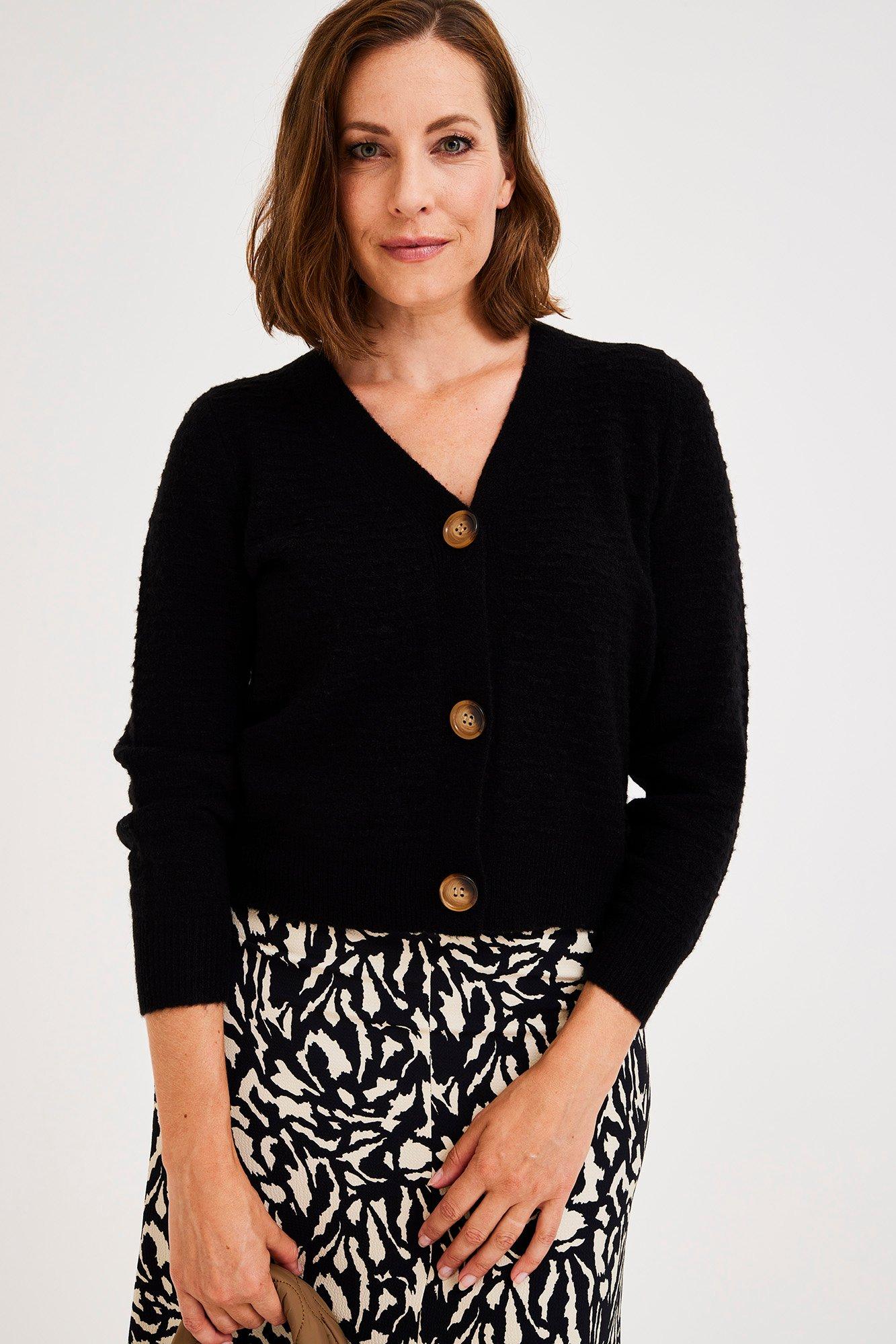 Cardigan en bouclette relief - null - may