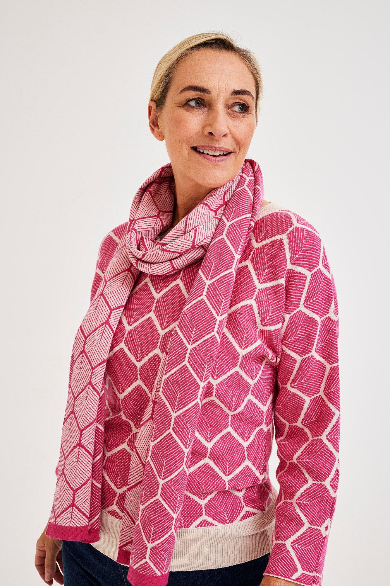 Pull jacquard nid d'abeille - null - may