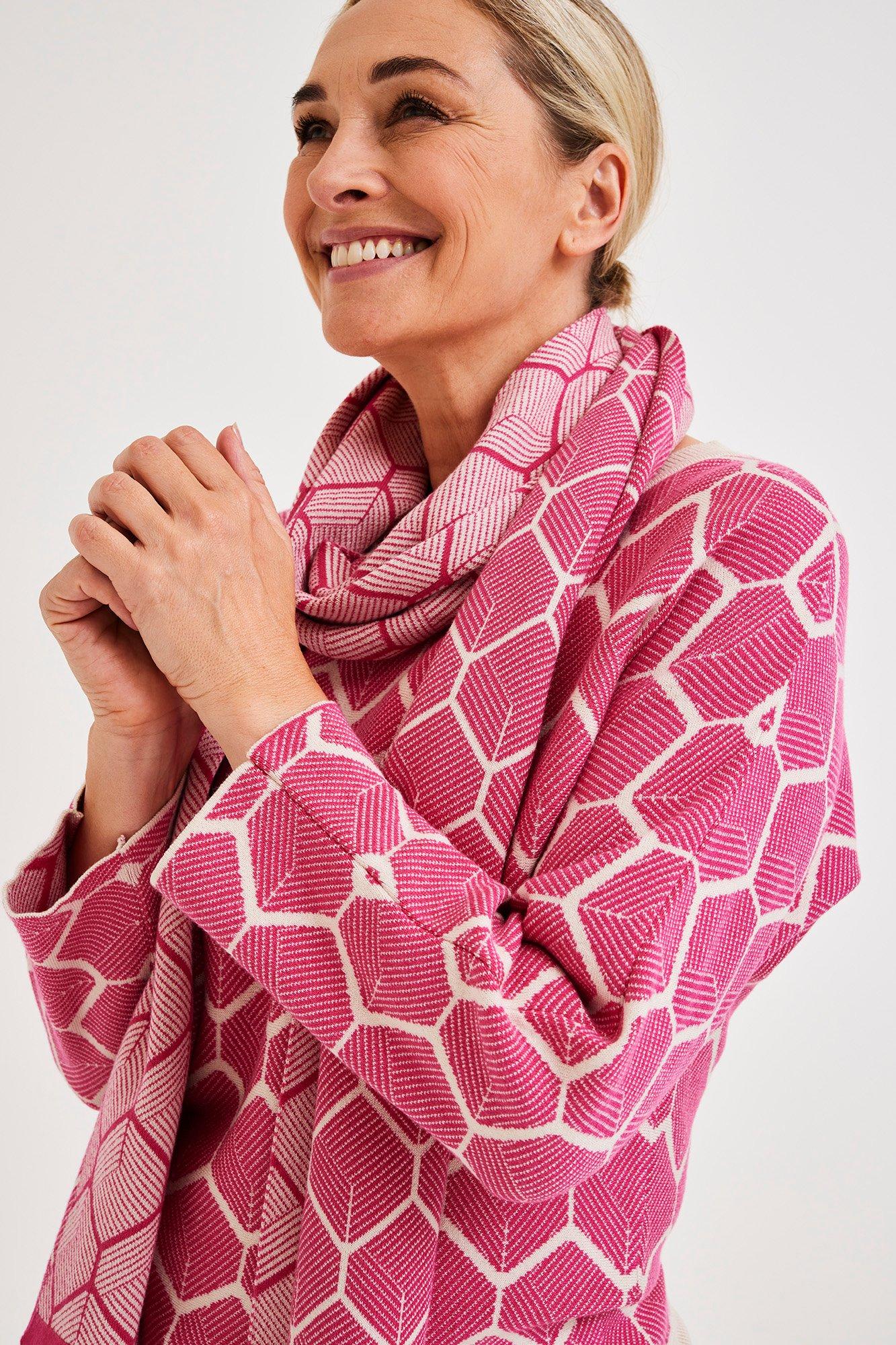 Pulls - Pull jacquard nid d'abeille
