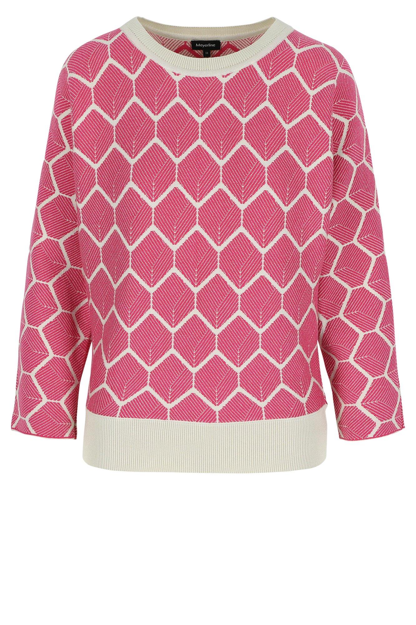 Pulls - Pull jacquard nid d'abeille