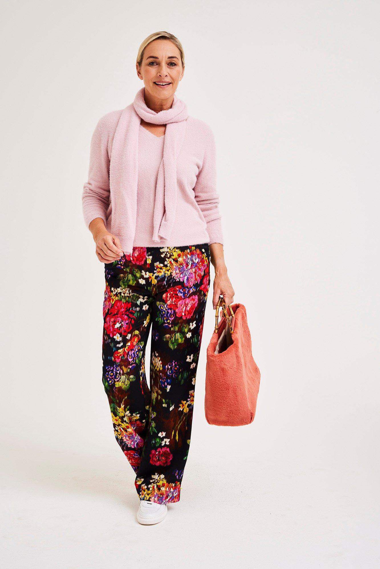 Pulls - Pull lurex laineux col V