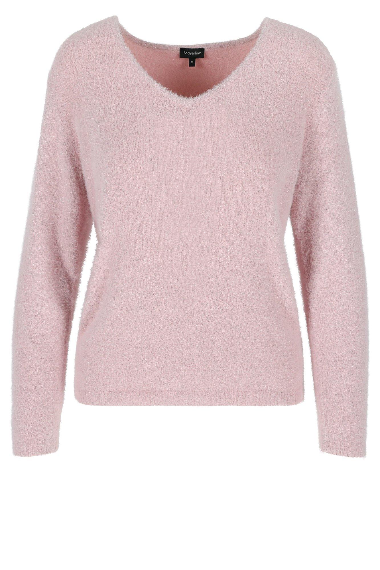 Pulls - Pull lurex laineux col V