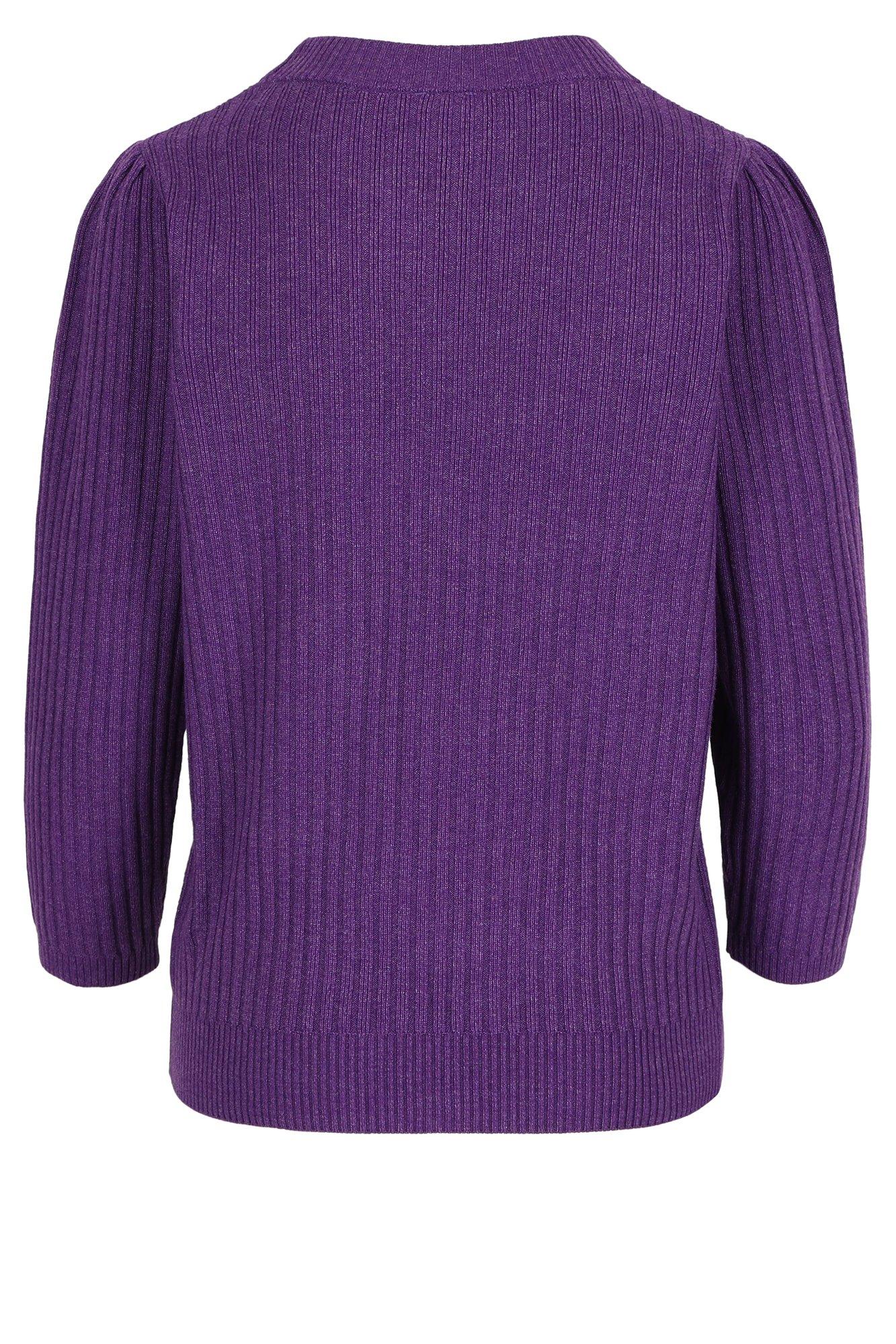 Pulls - Pull côtelé manches bouffantes