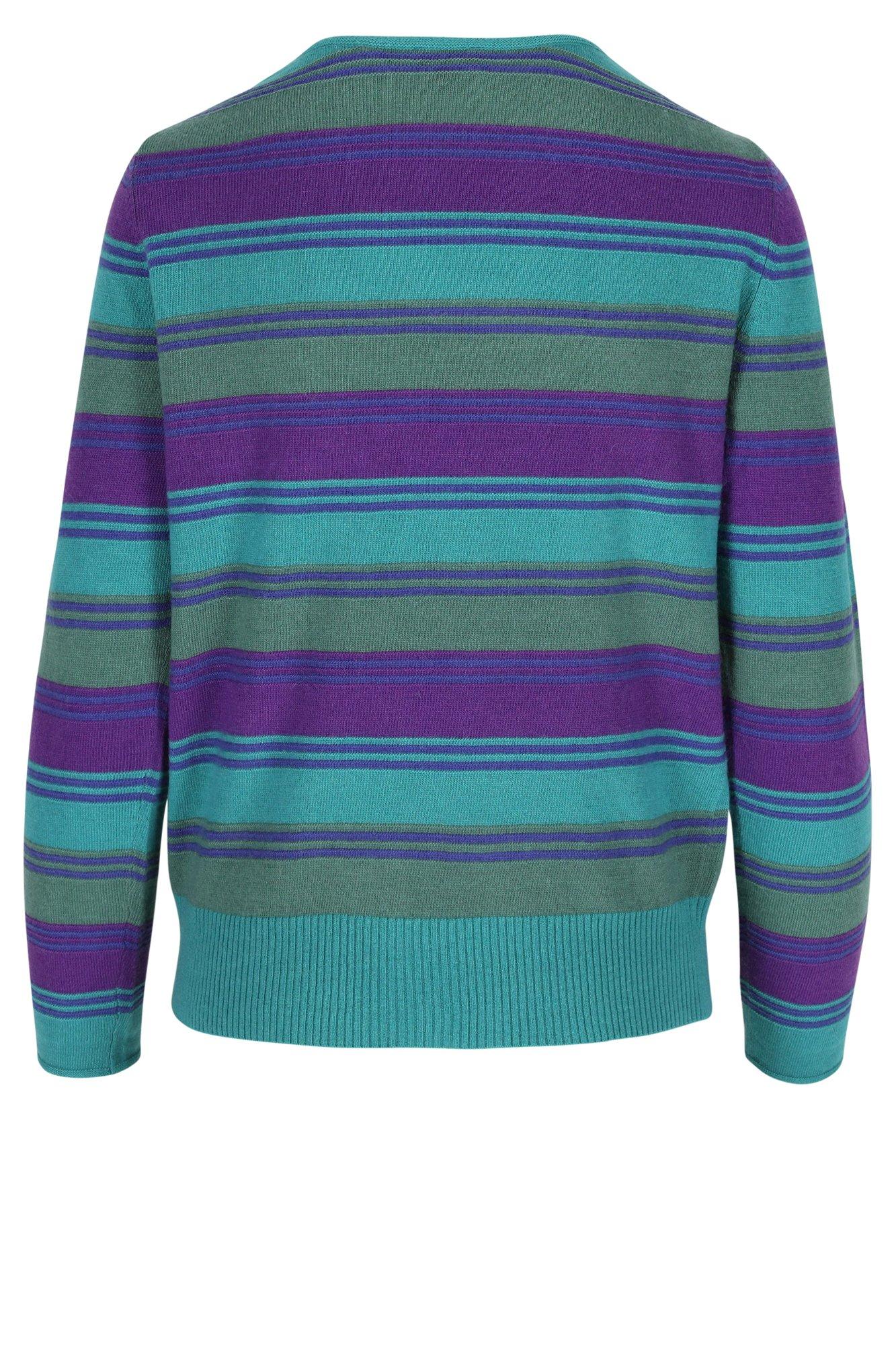 Pulls - Pull fin à rayures multicolores