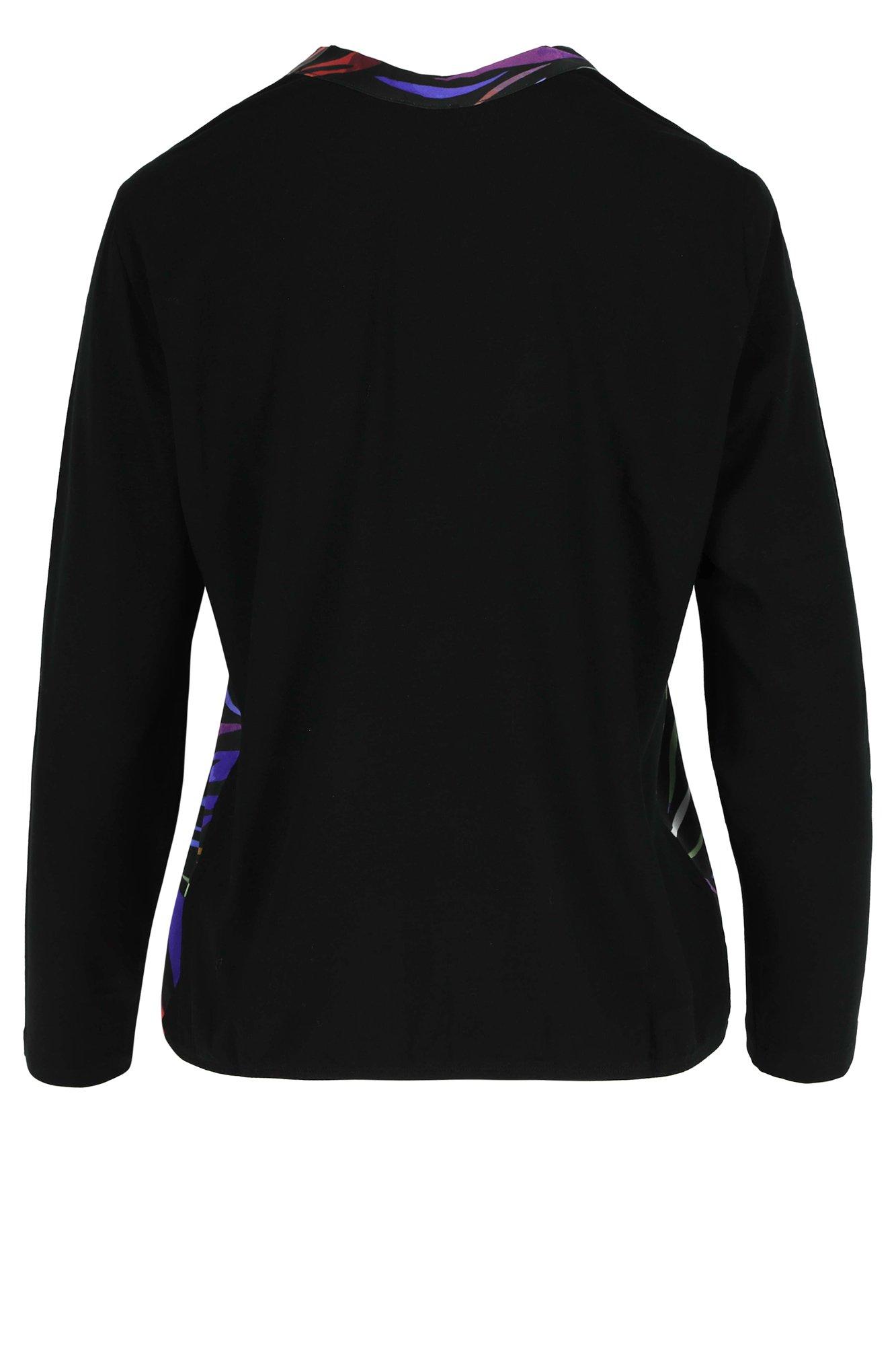 Sweatvest - T-shirt au devant en satin