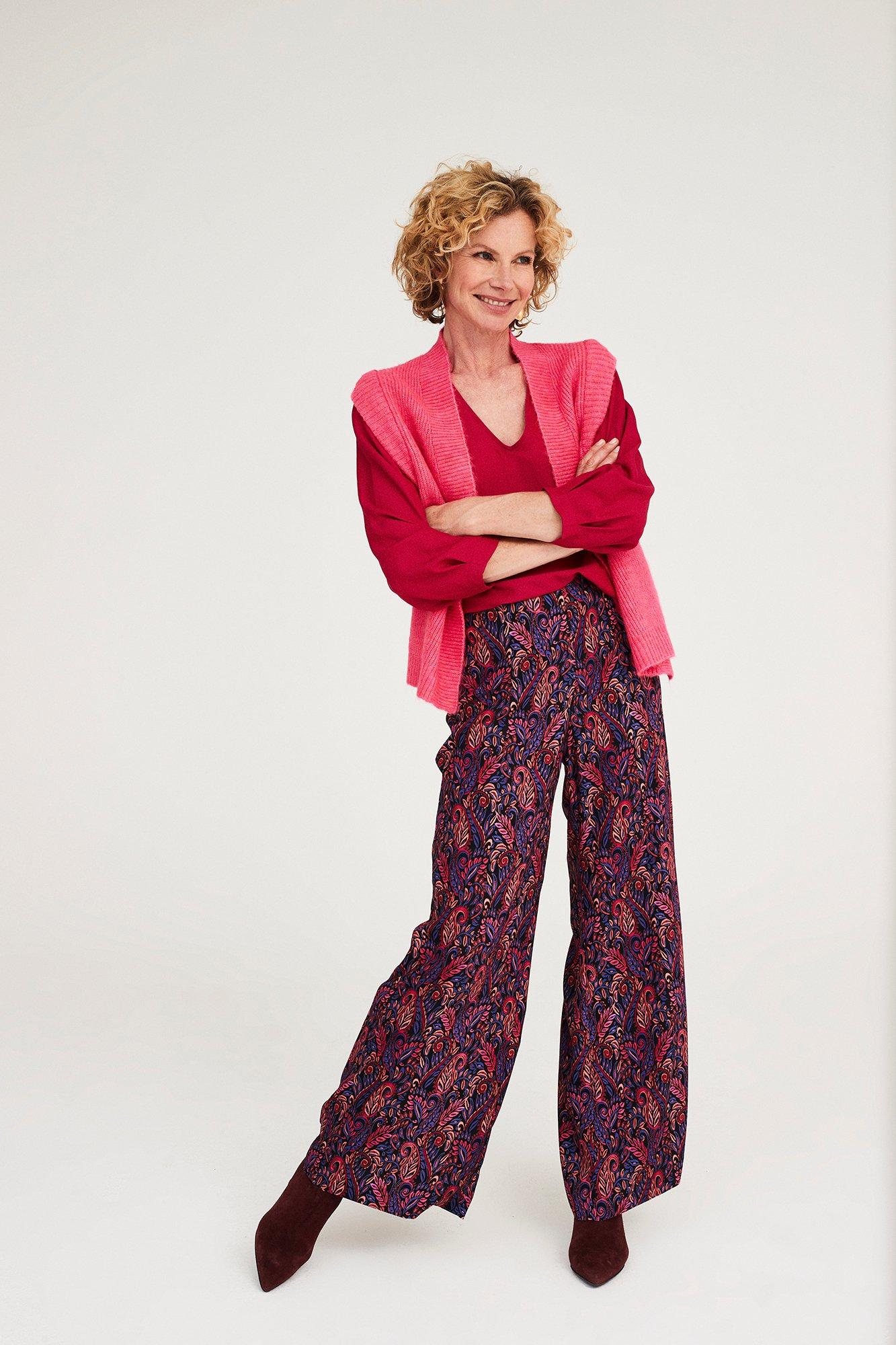 Mouwloze cardigan met rib - null - ame