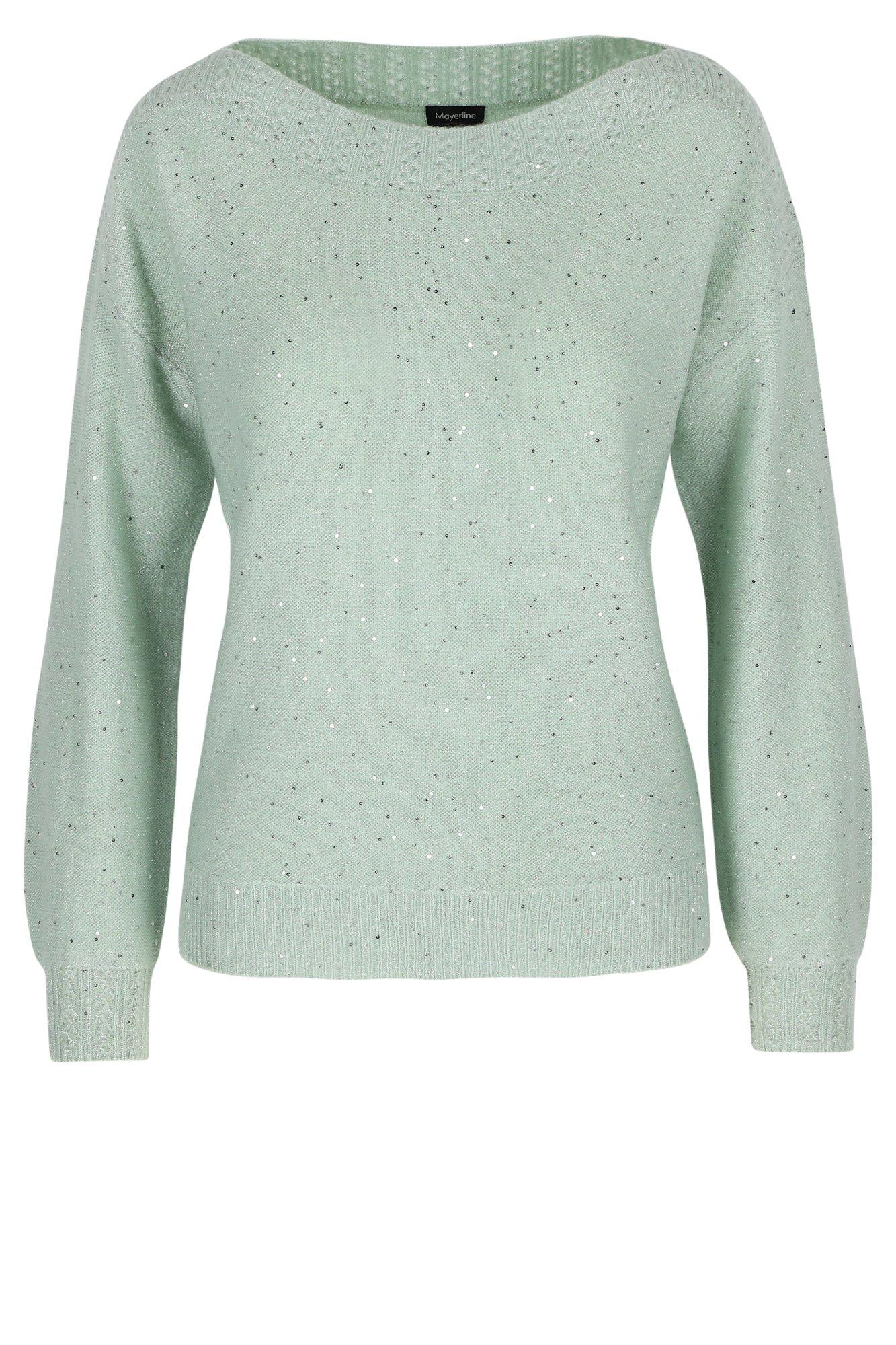 Lovertjestrui met boothals - null - may