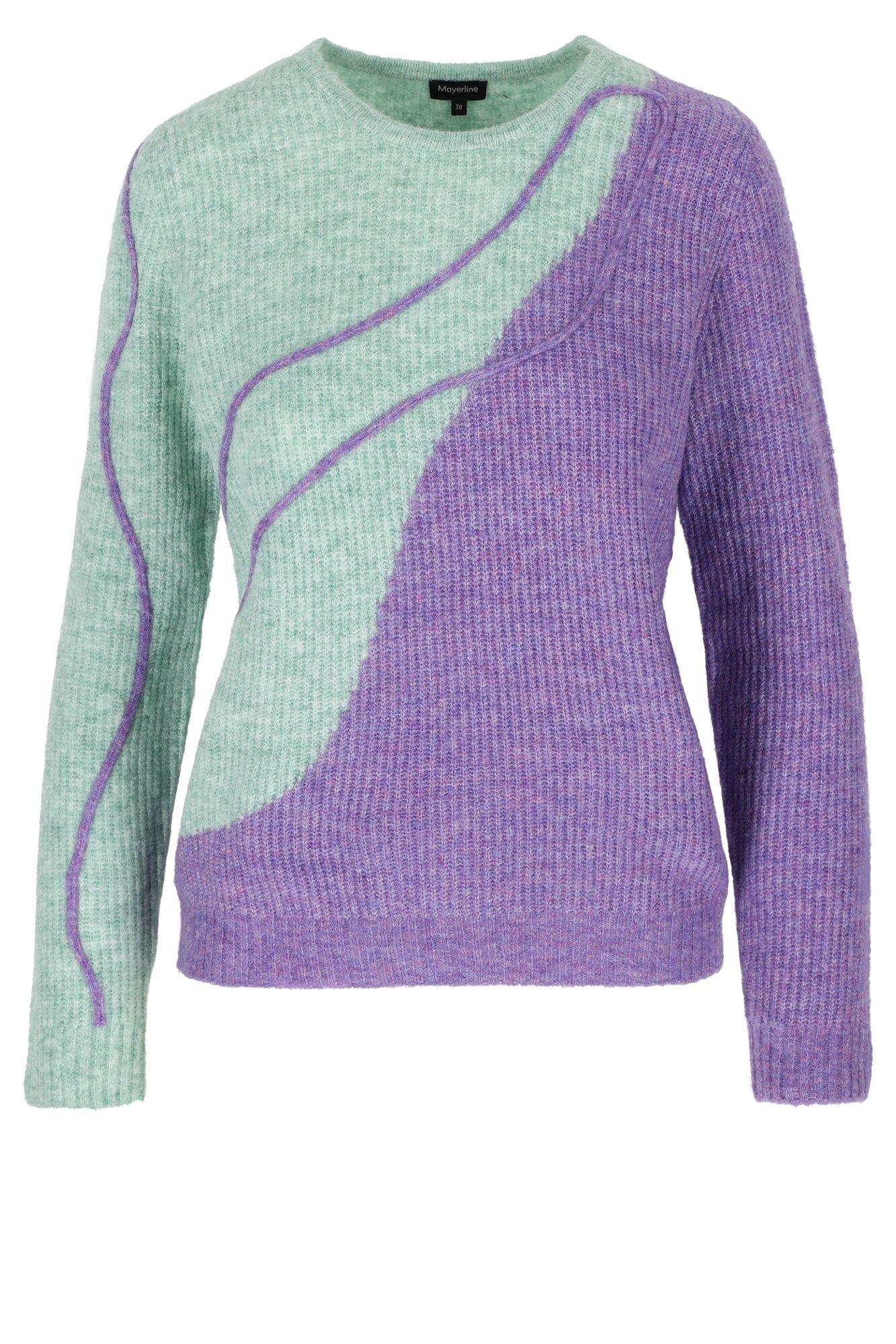 Pulls - Pull colourblocking brodé