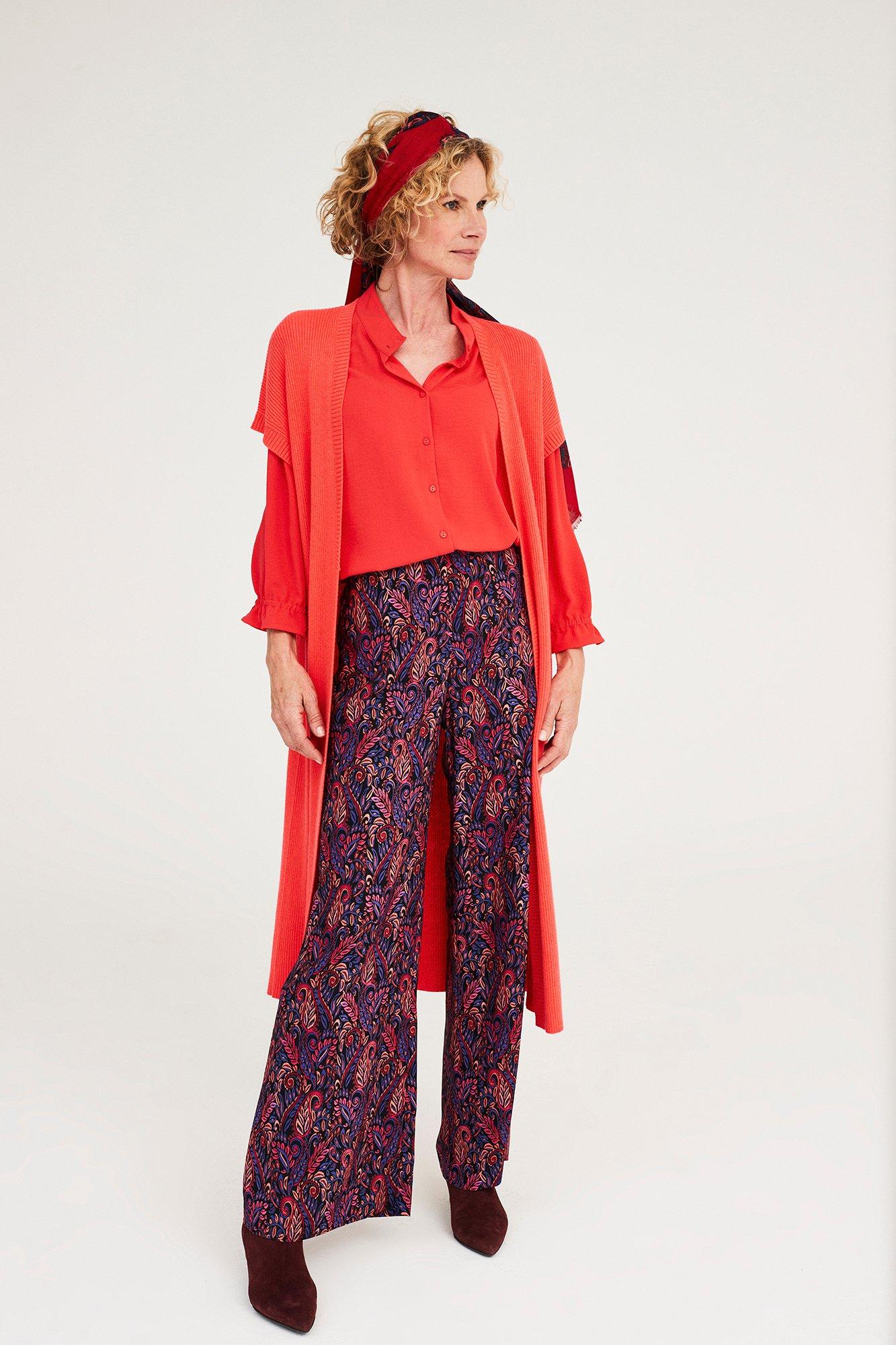 Cardigans - Long cardigan côtelé sans manches
