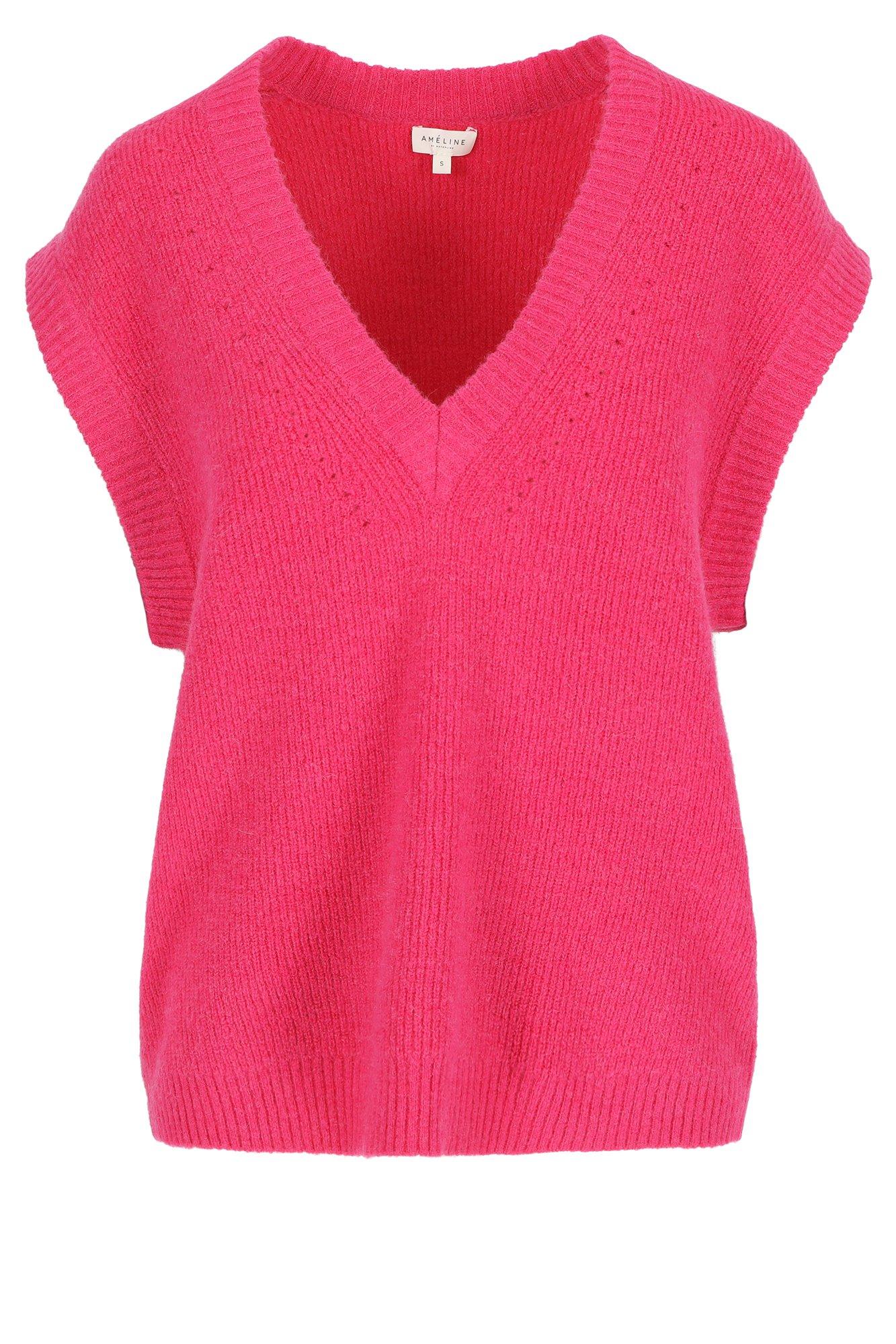 Truien - Loose fit debardeur met rib