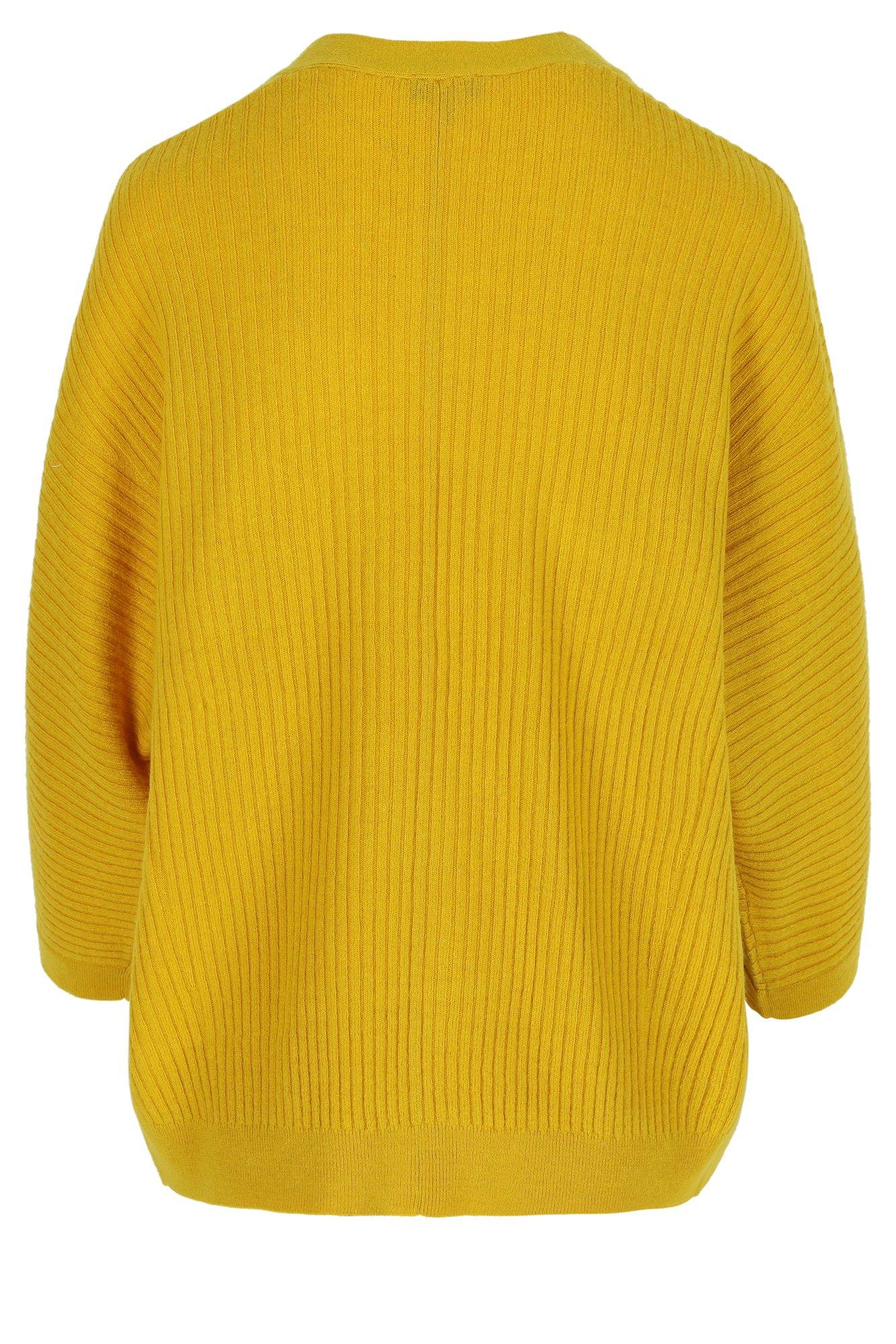 Cardigan - Kimonojasje in tricot met brede rib