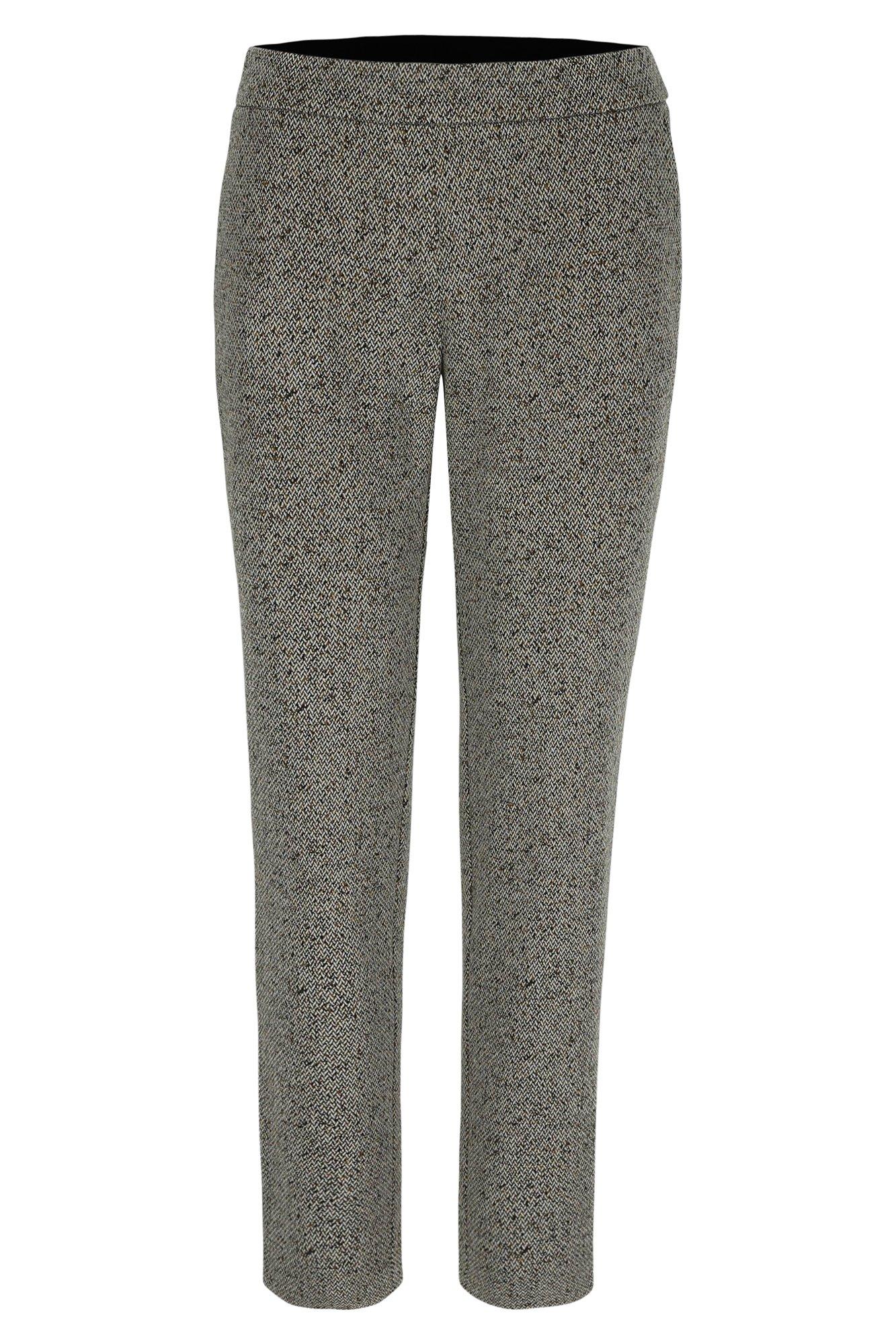 Enkellange broek in comfortstof - null - may