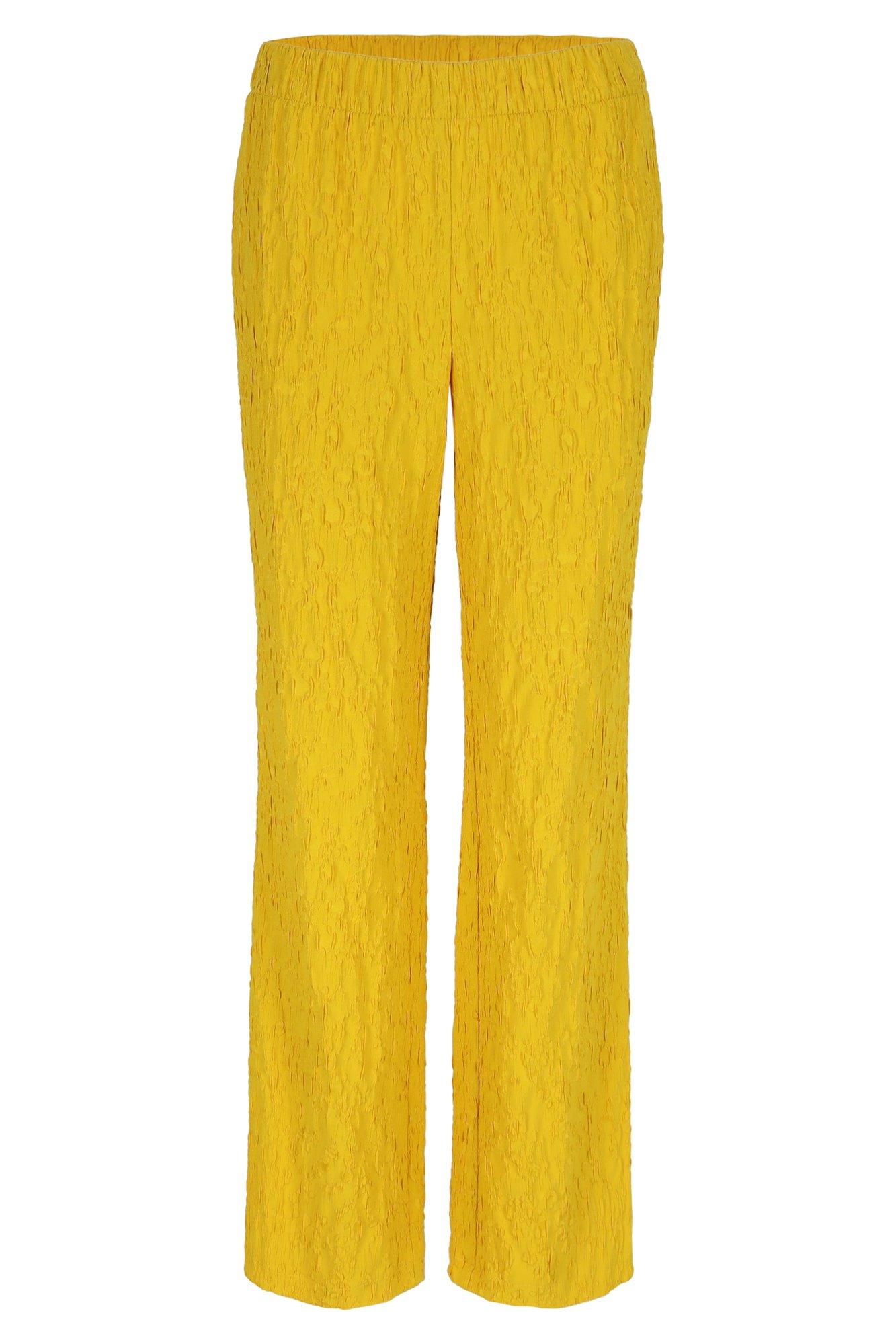 Pantalons - Pantalon large en jacquard 3D