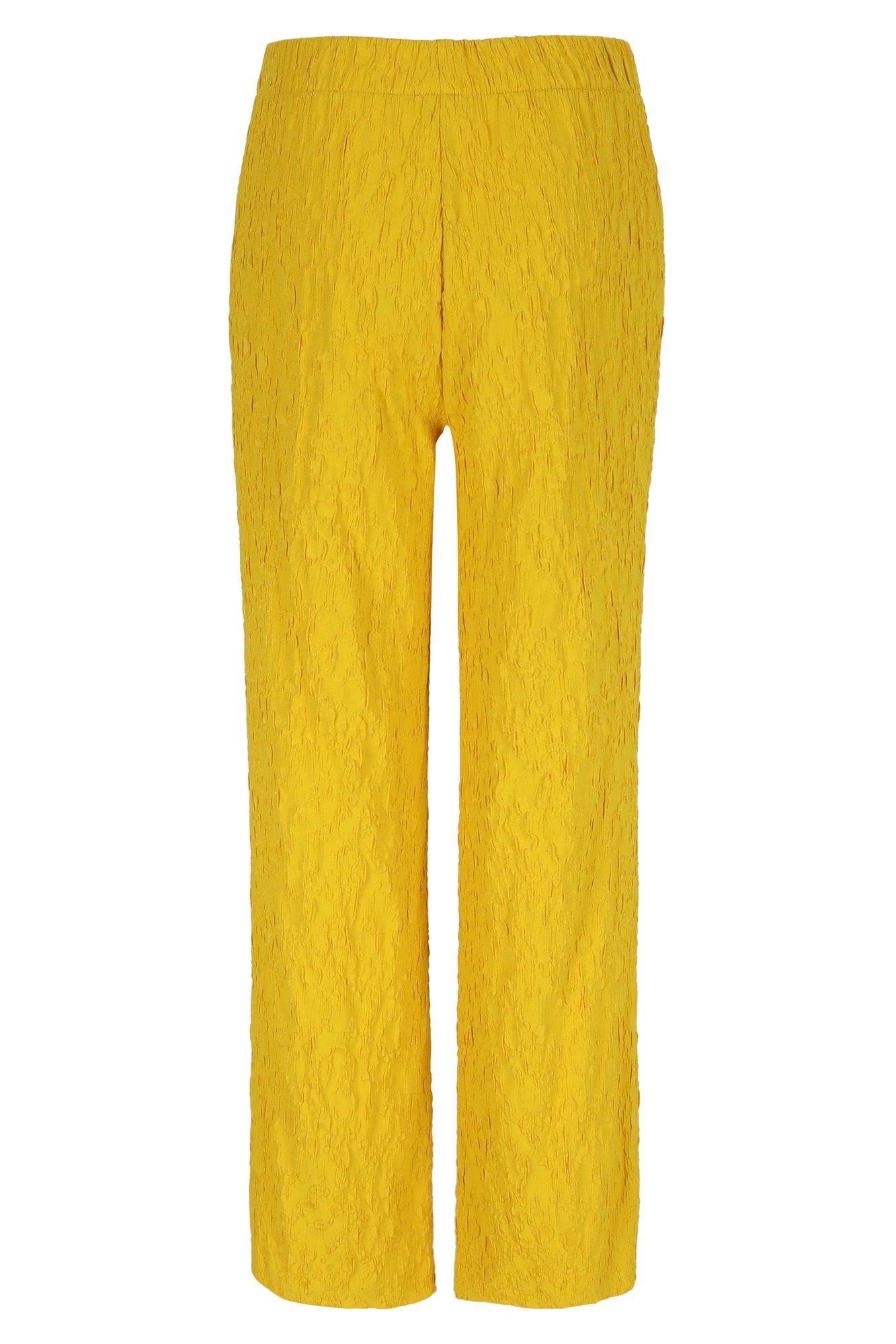 Pantalons - Pantalon large en jacquard 3D