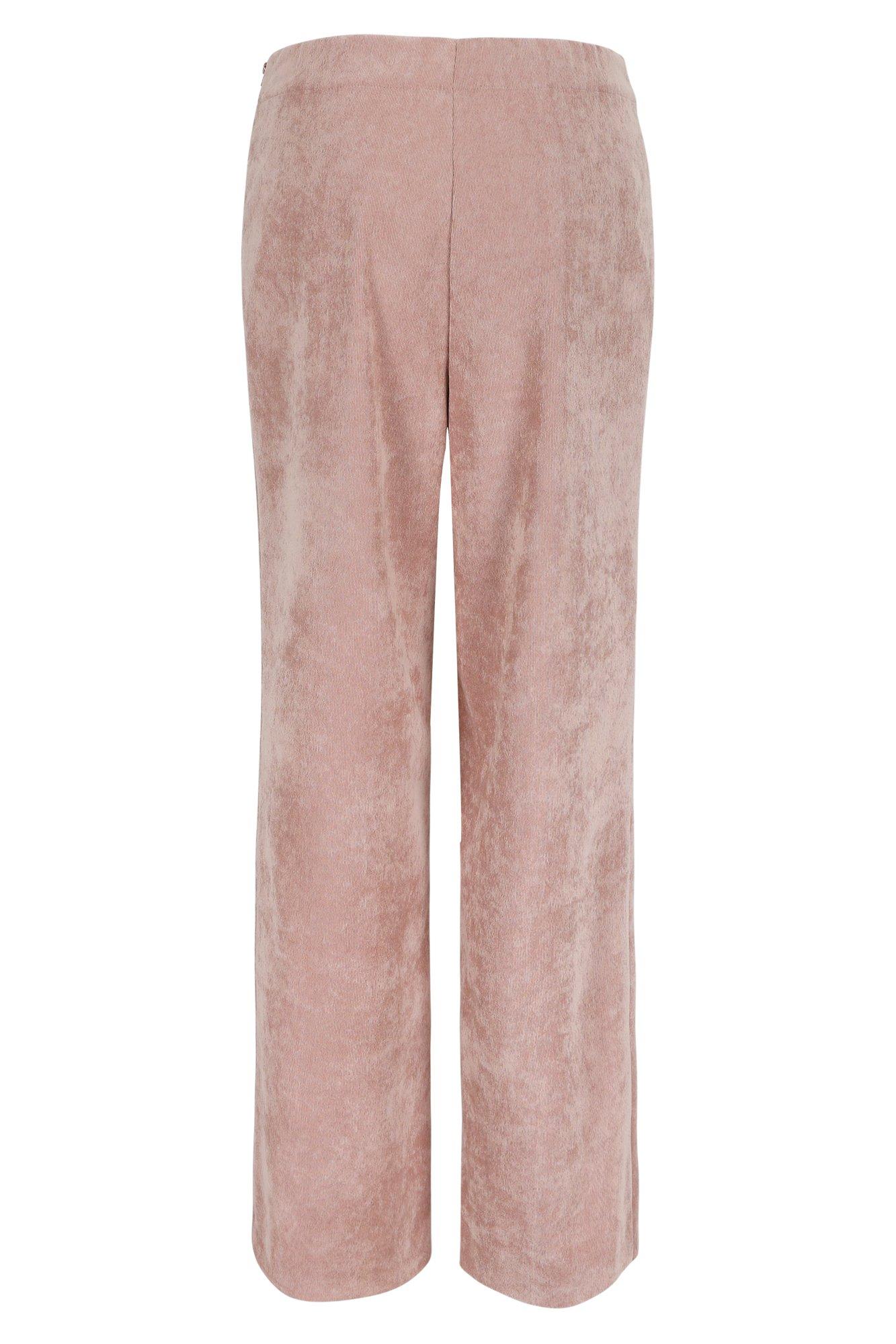 Broeken - Wijde broek in babycord