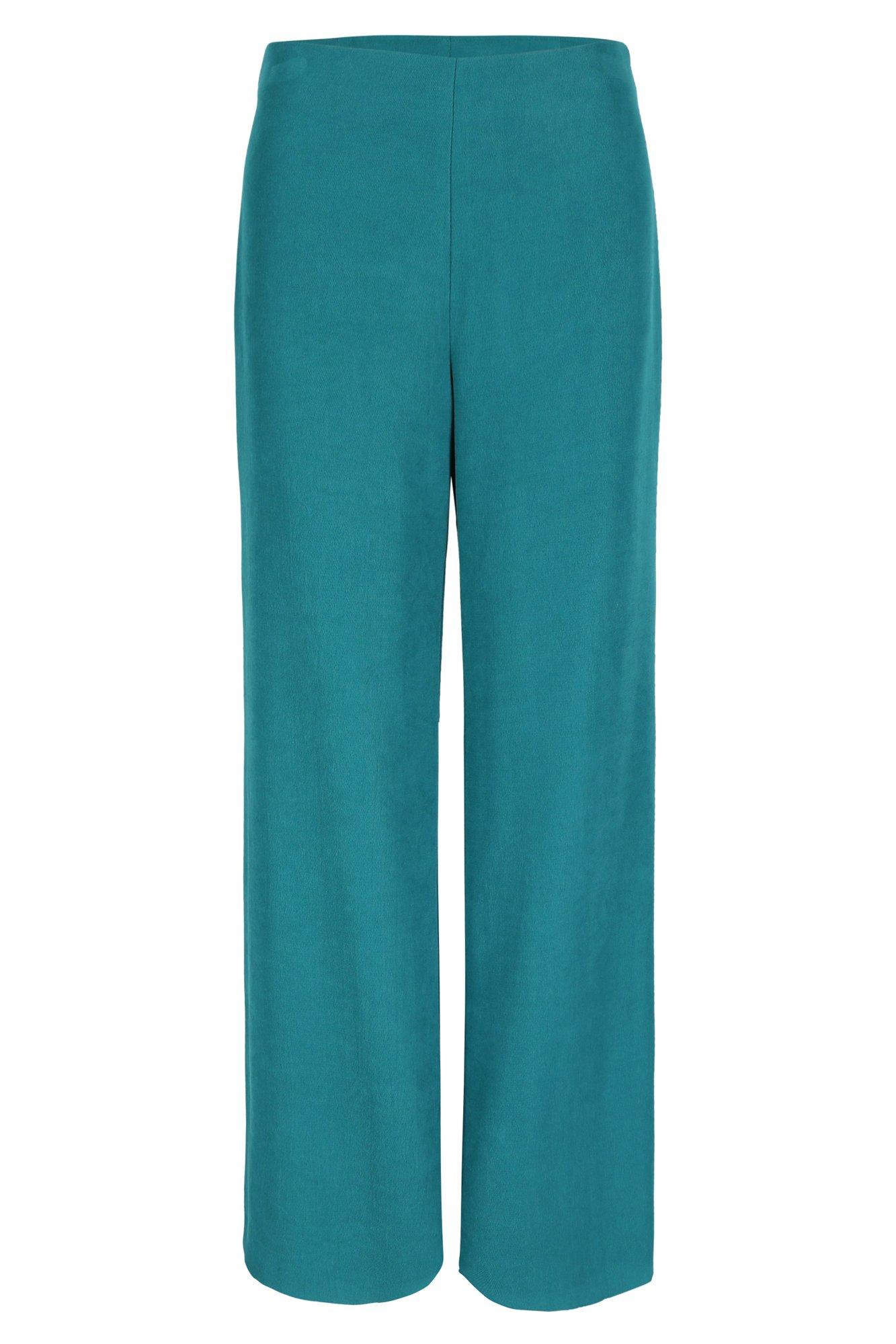 Pantalon large en peau de pêche - null - ame