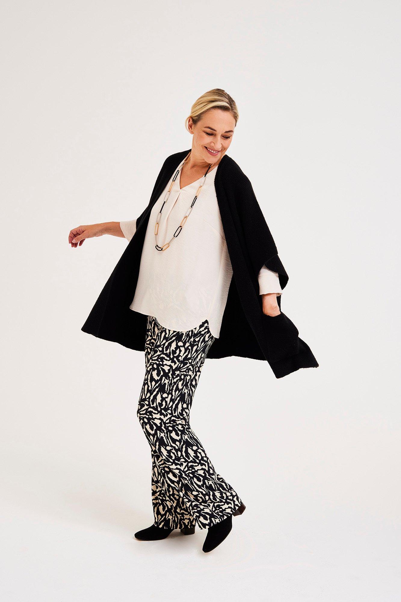 Pantalon large en crêpe - null - may