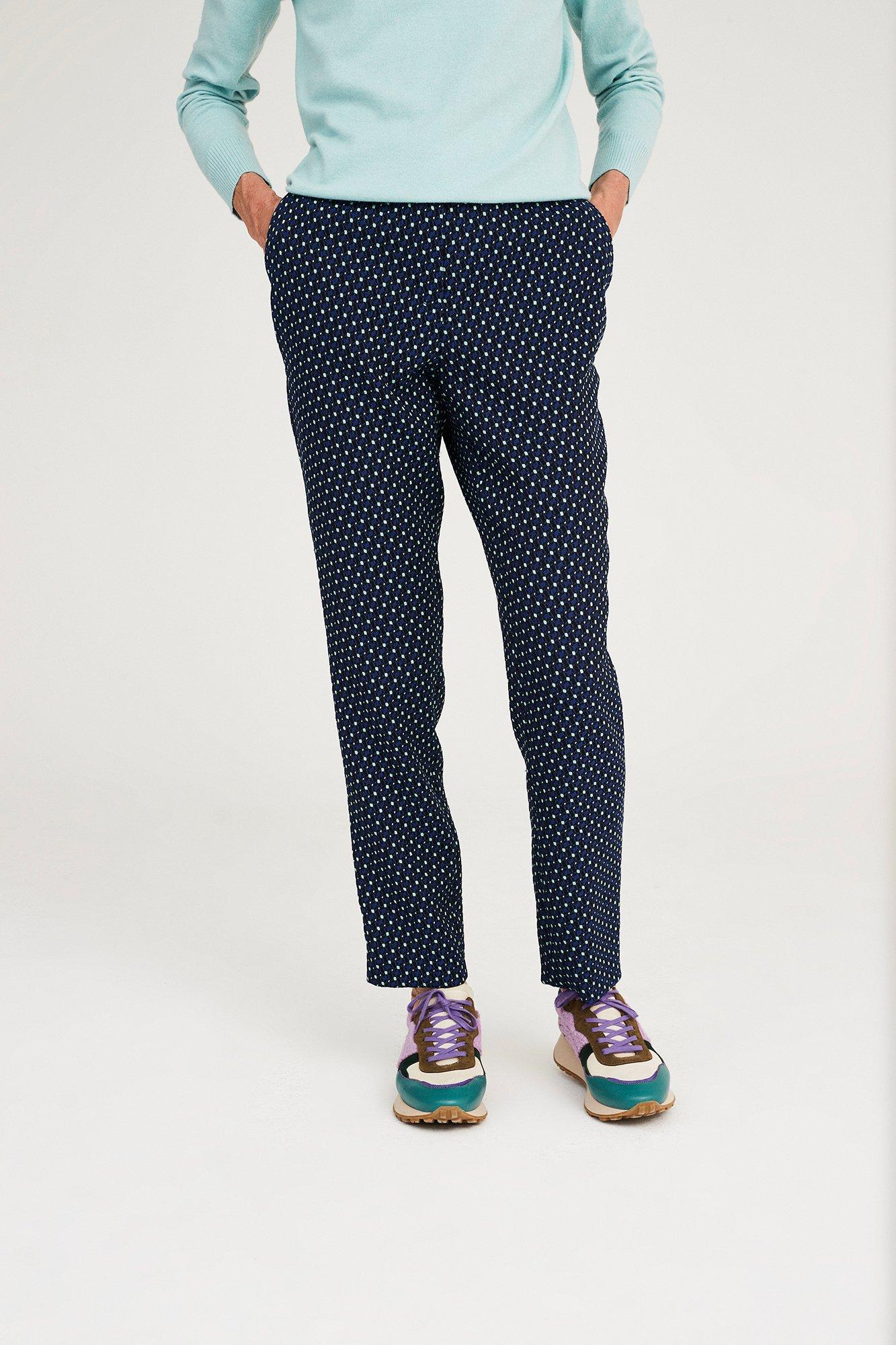 Pantalons - Chino en jacquard 3D