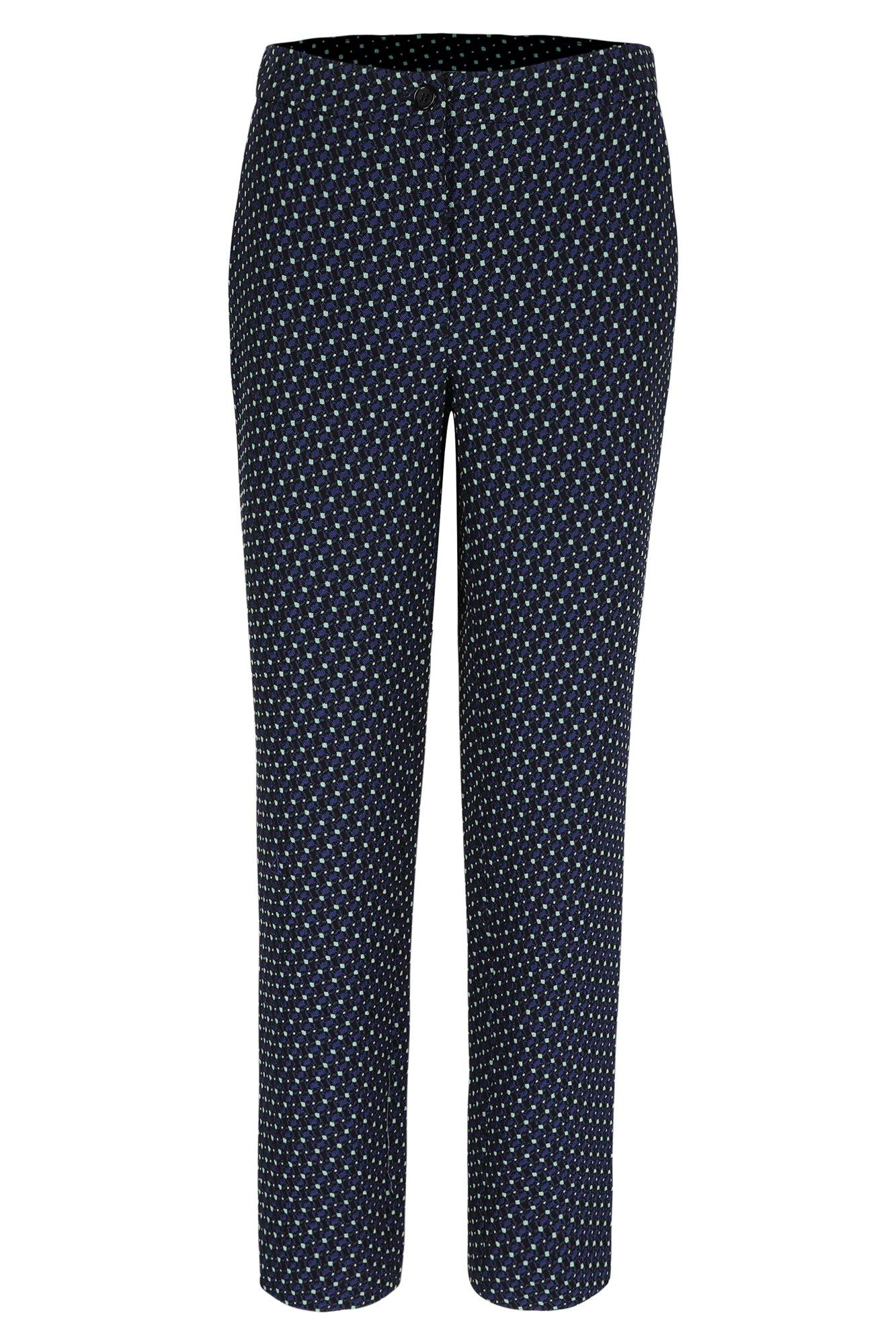 Broeken - Chino in 3D jacquard