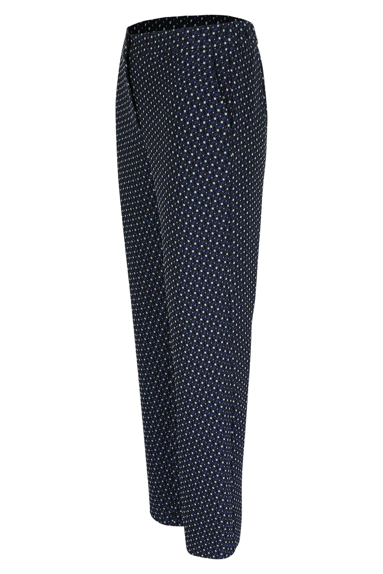 Broeken - Chino in 3D jacquard