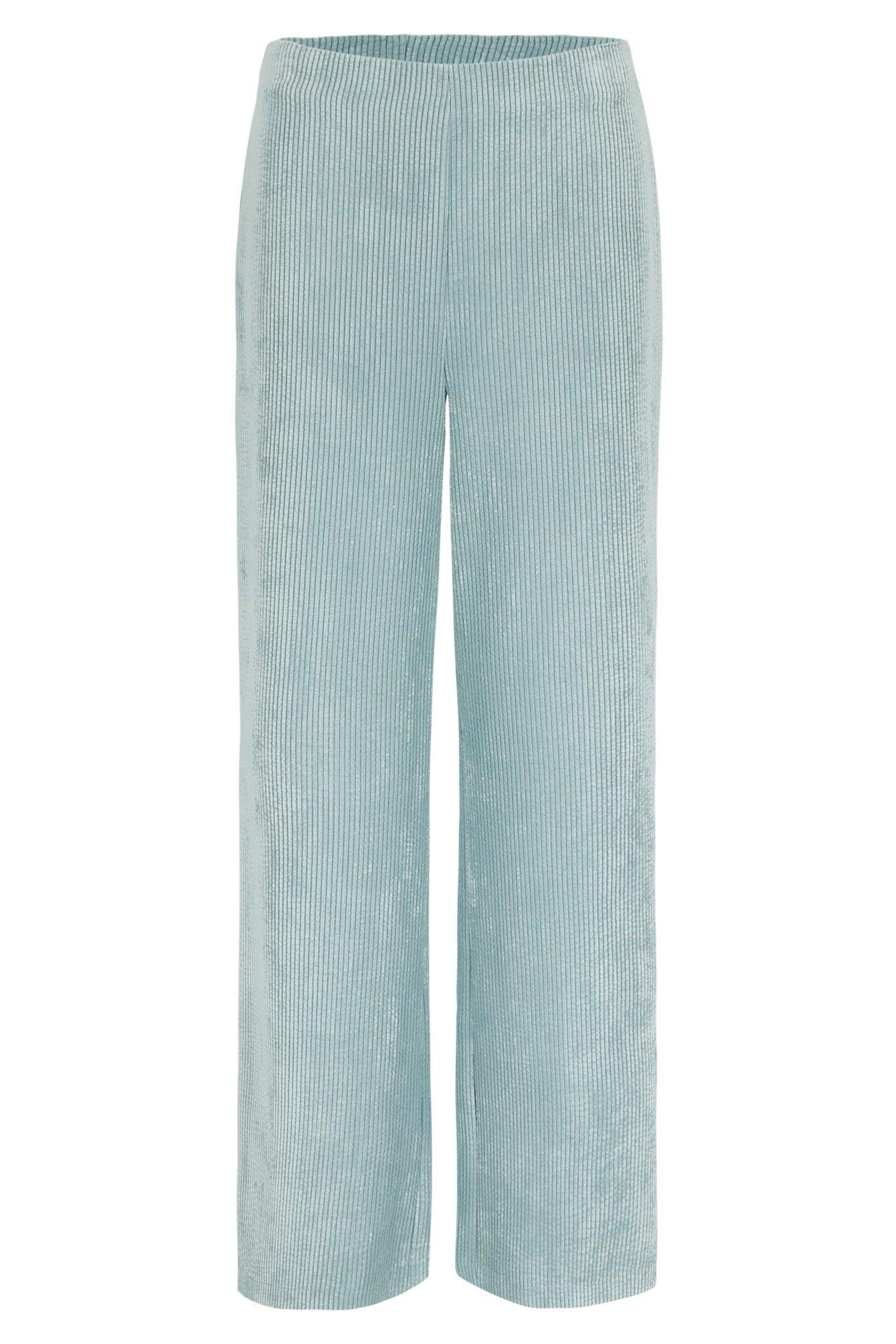Pantalon large en velours côtelé - null - may