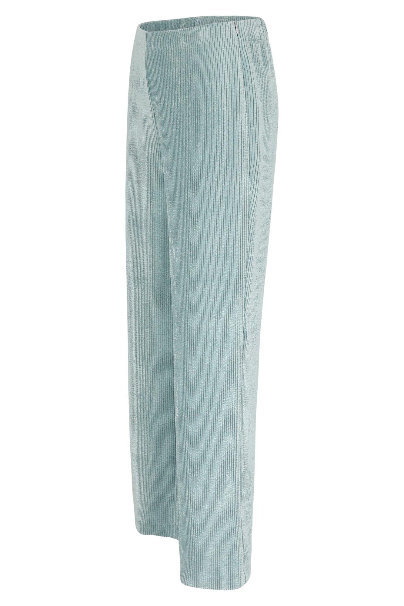 Pantalons - Pantalon large en velours côtelé