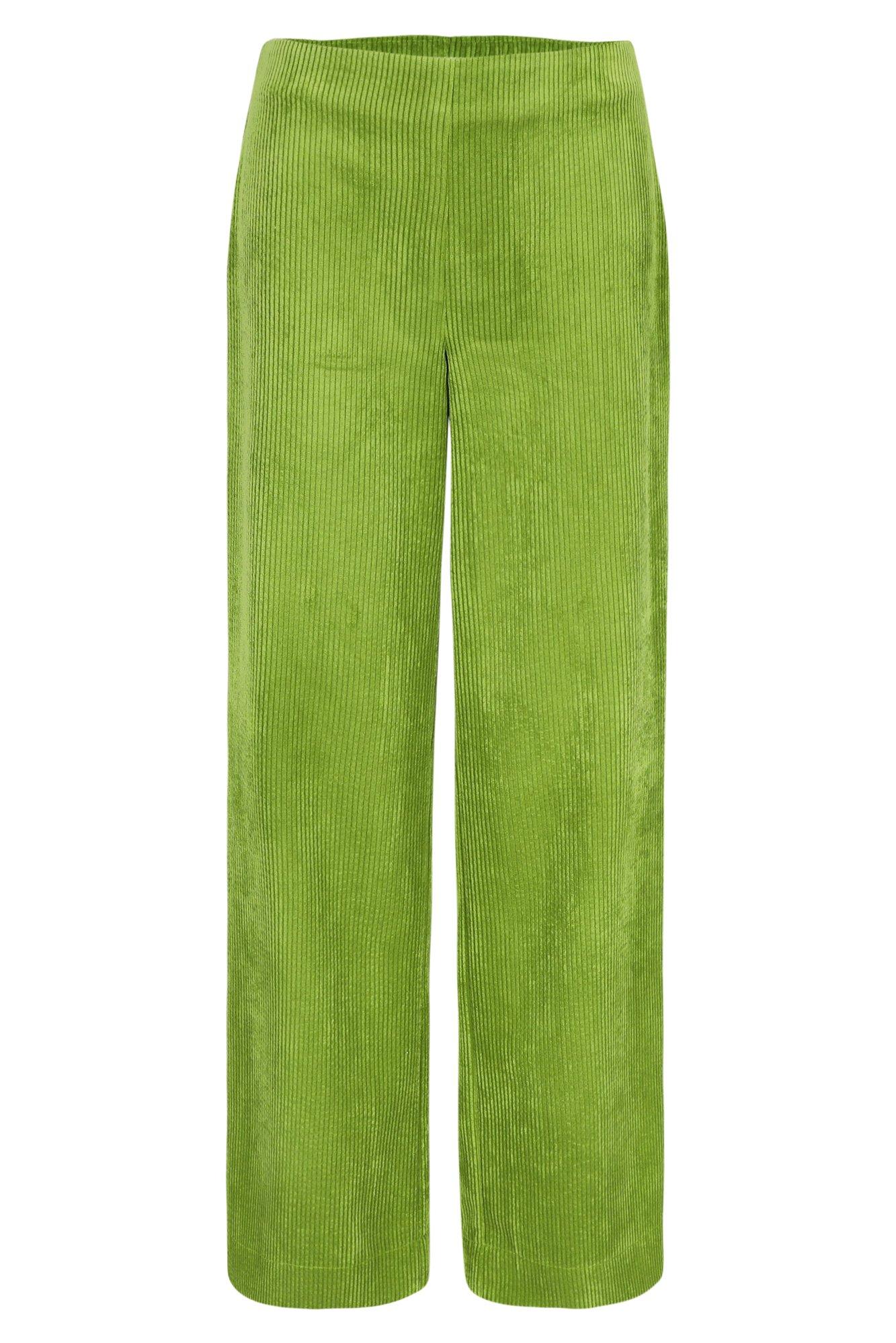 Pantalons - Pantalon large en velours côtelé