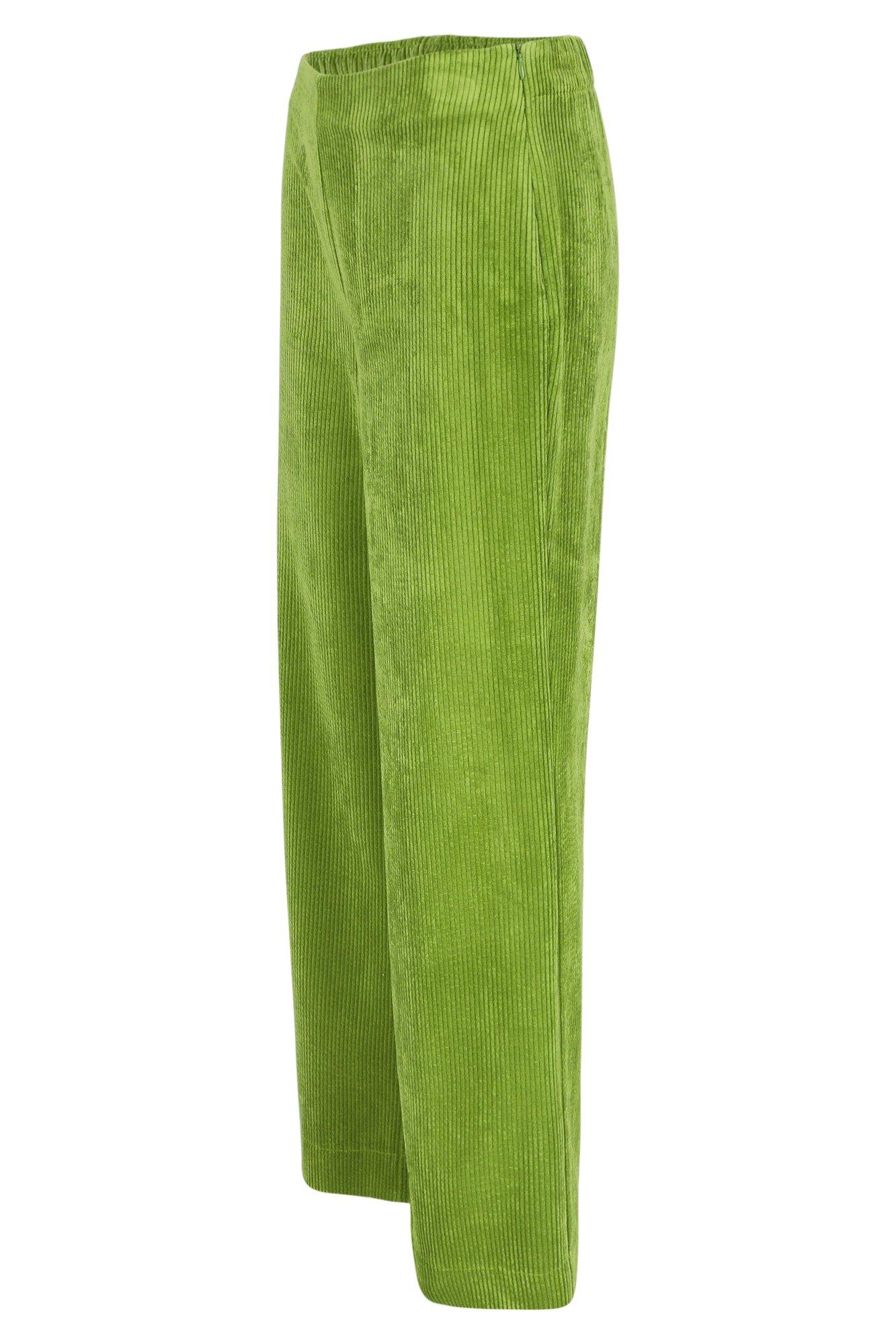 Pantalons - Pantalon large en velours côtelé