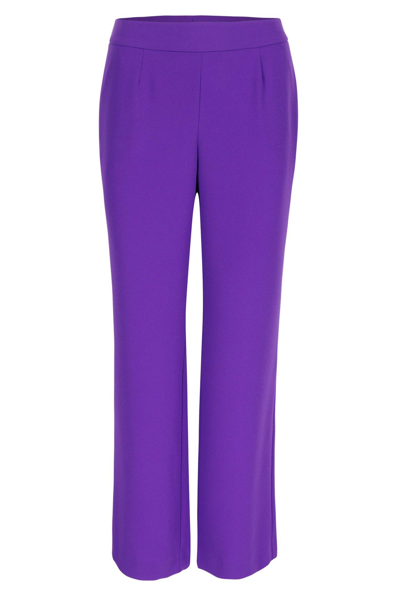 Pantalons - Pantalon 'easy care' en crêpe