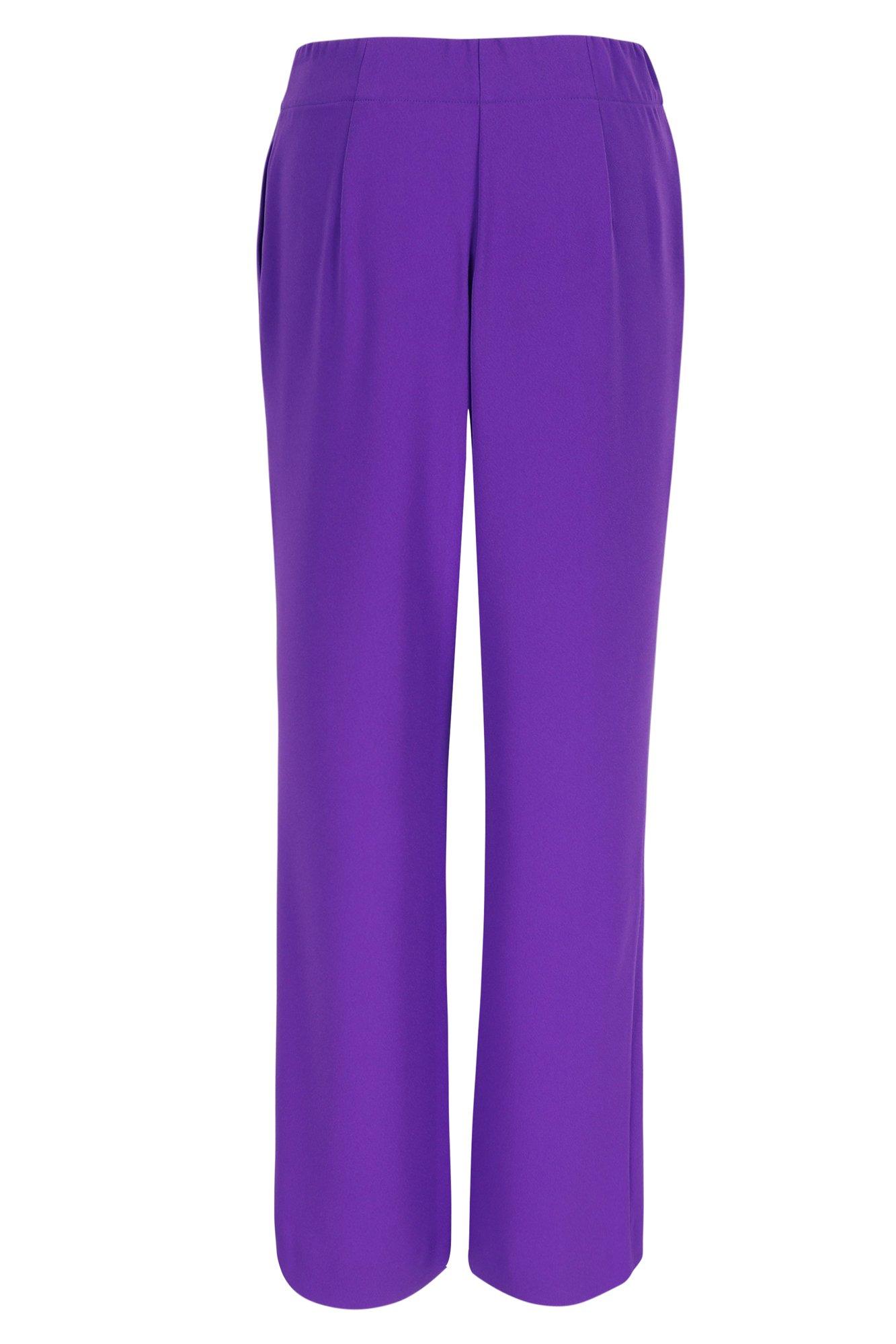 Pantalons - Pantalon 'easy care' en crêpe
