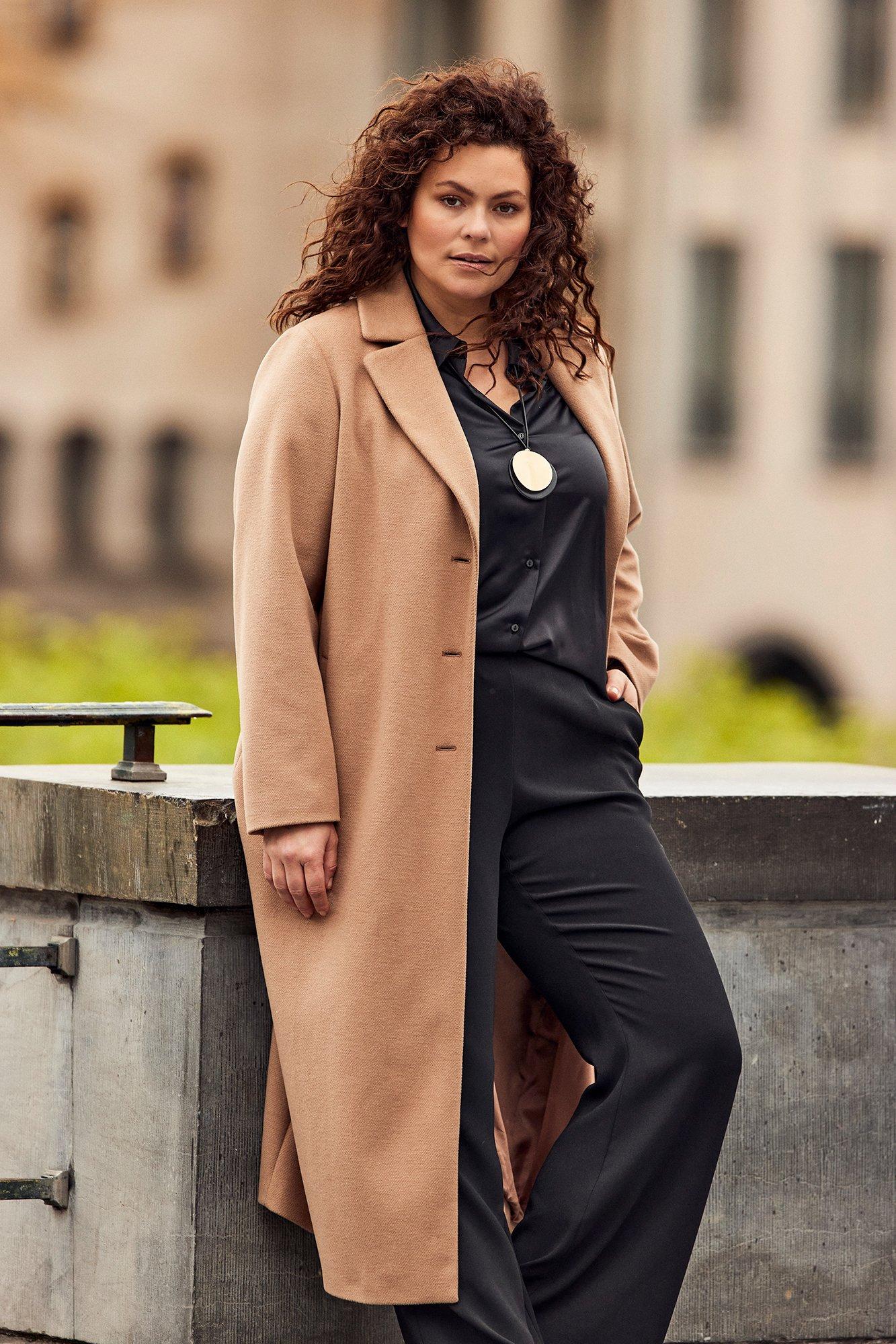Pantalons - Pantalon 'easy care' en crêpe