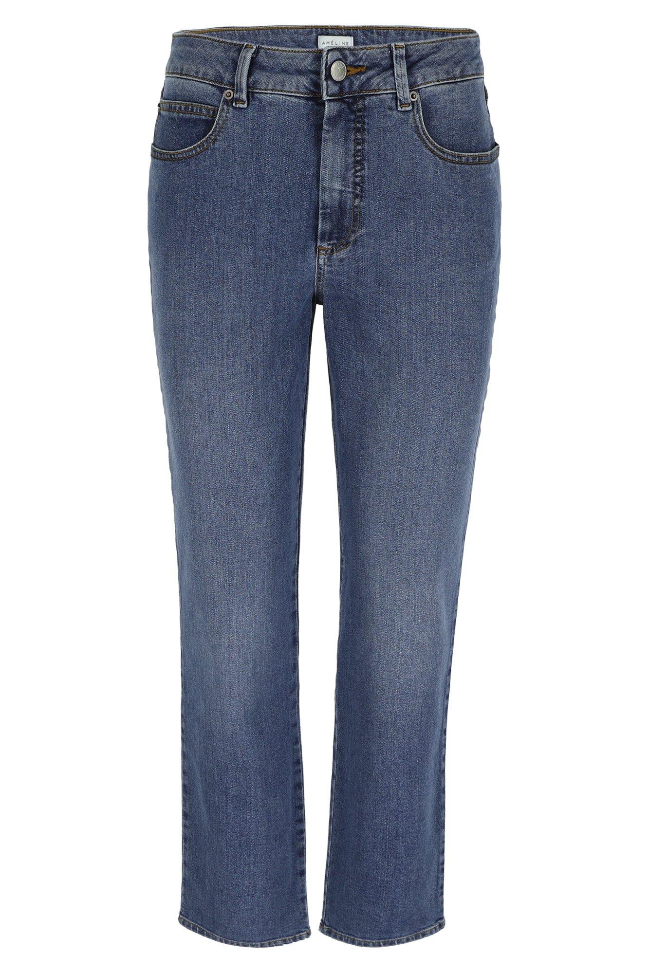 Broeken - Mom's jeans met hoge taille