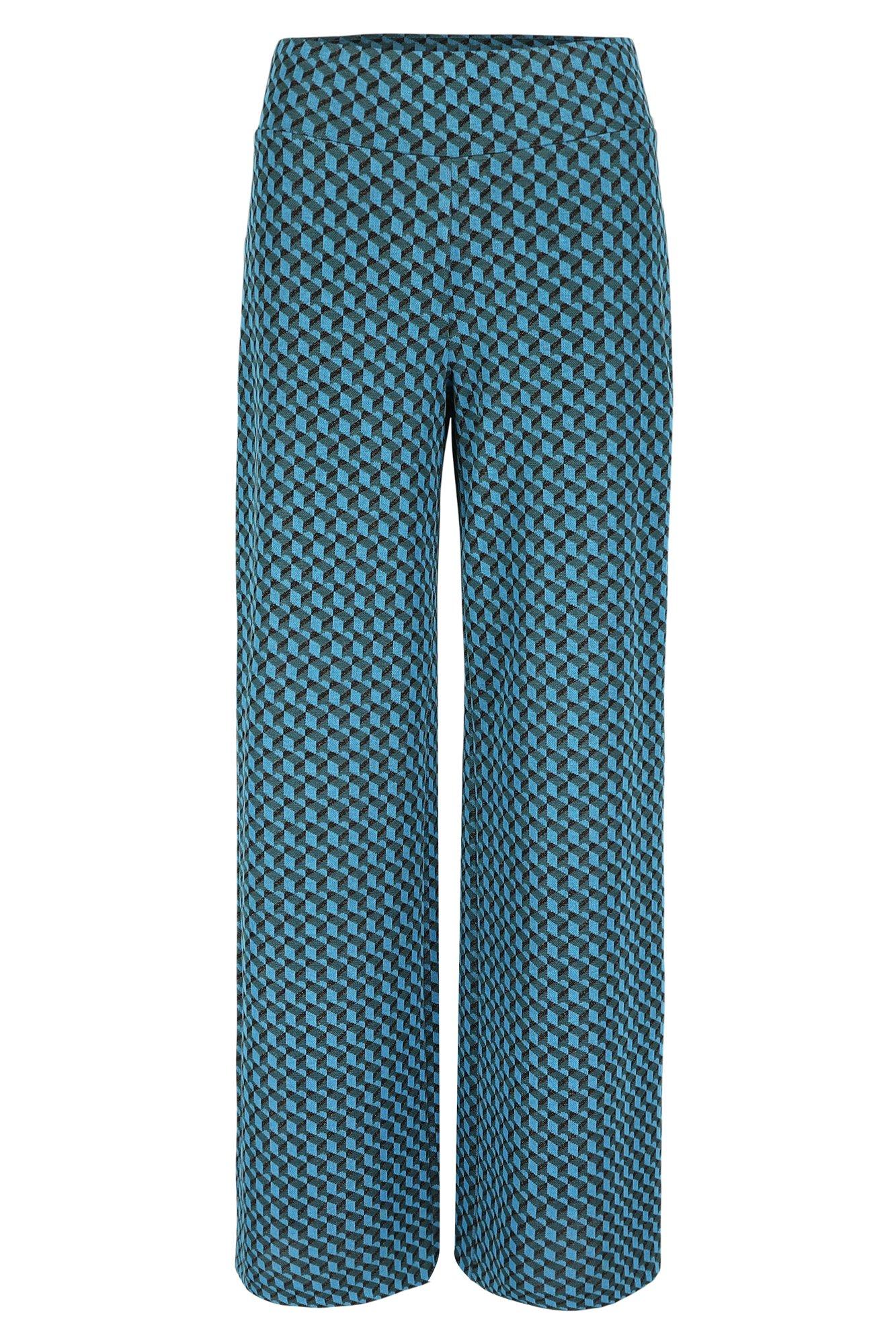 Pantalons - Pantalon jersey jacquard avec lurex