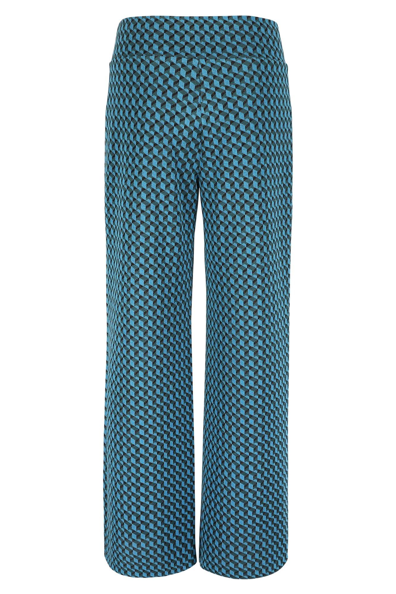 Pantalons - Pantalon jersey jacquard avec lurex