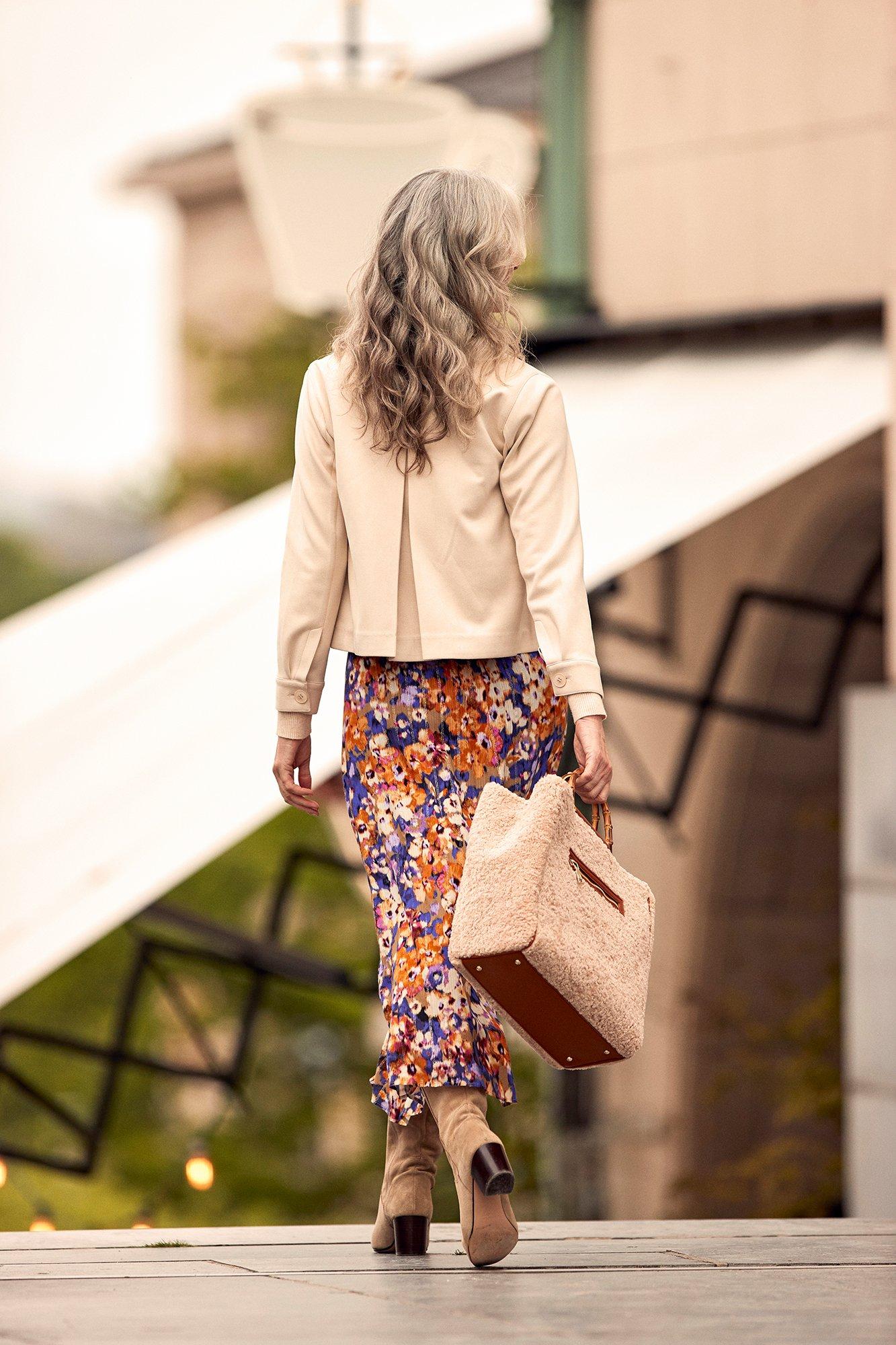 Blazers - Veste courte en faux daim