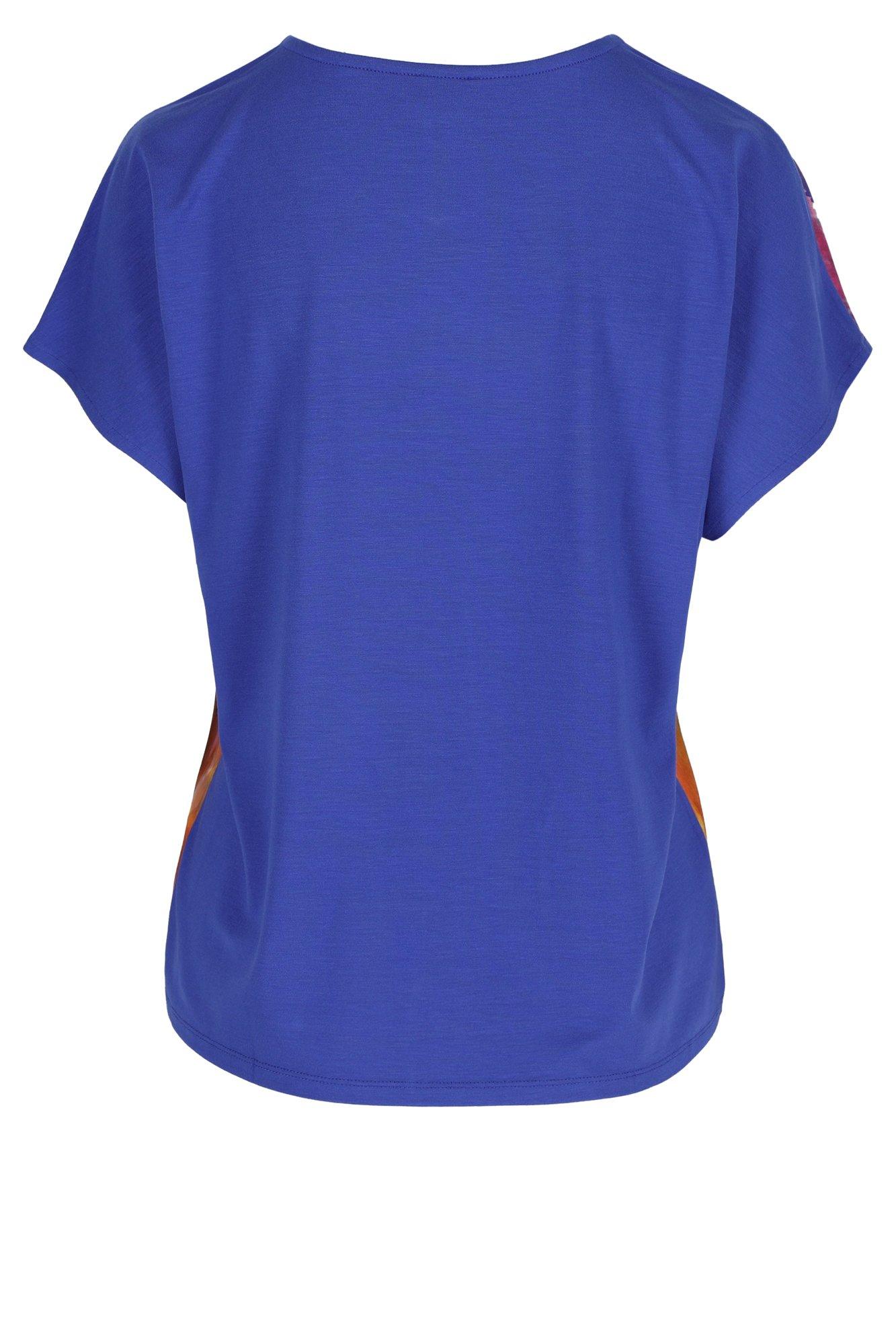 Sweatvest - Blouse T-shirt à devant en satin