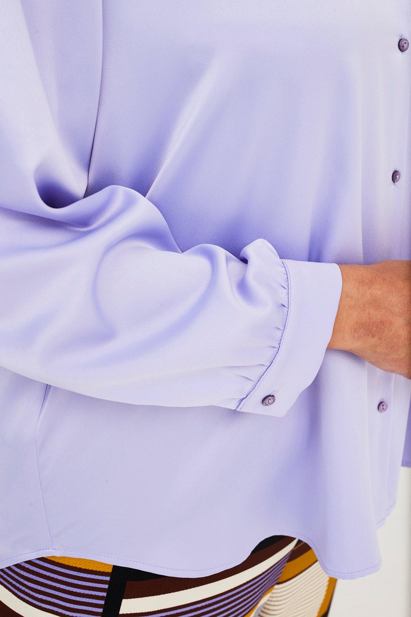 Chemises - Chemisier en satin extensible