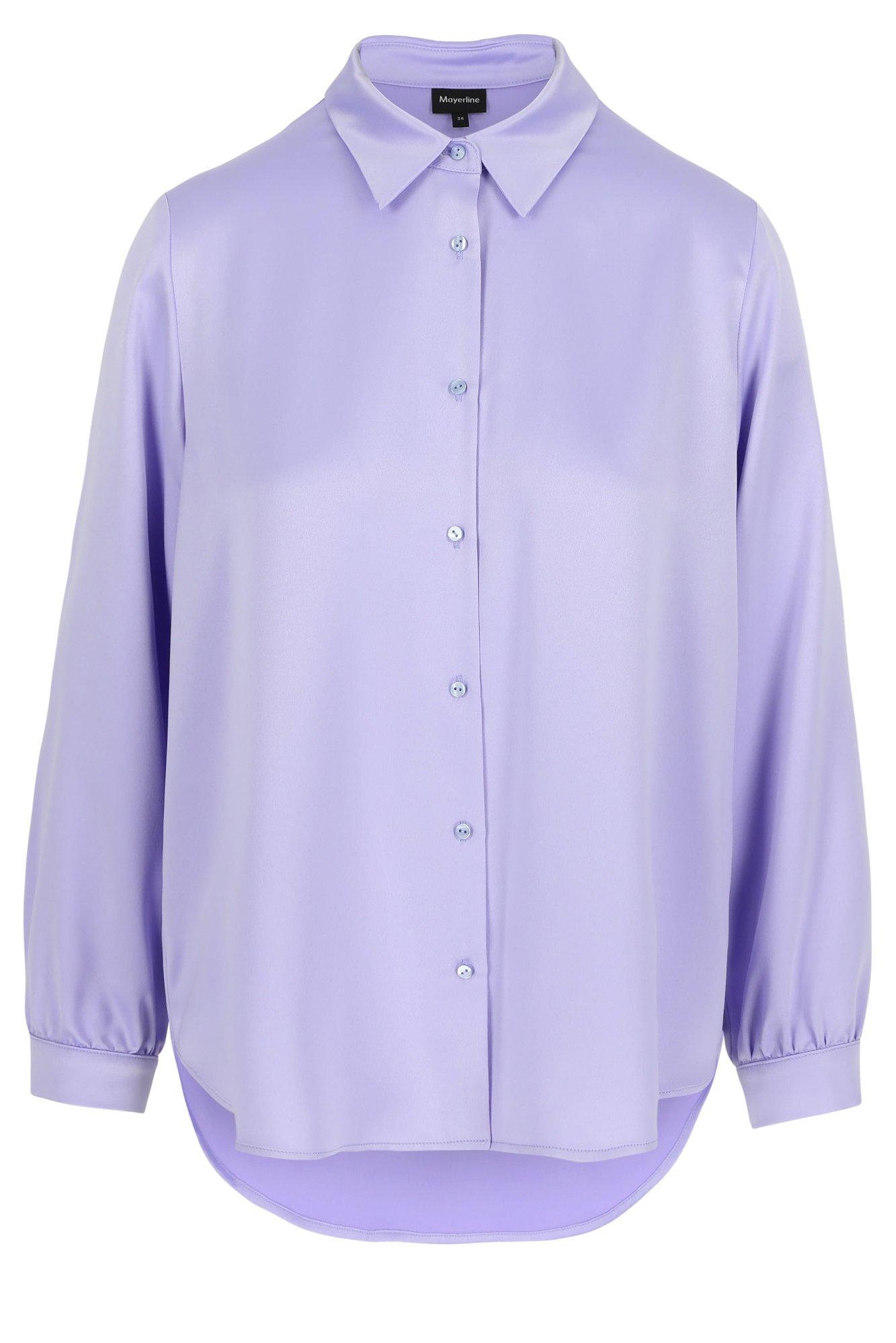 Chemises - Chemisier en satin extensible