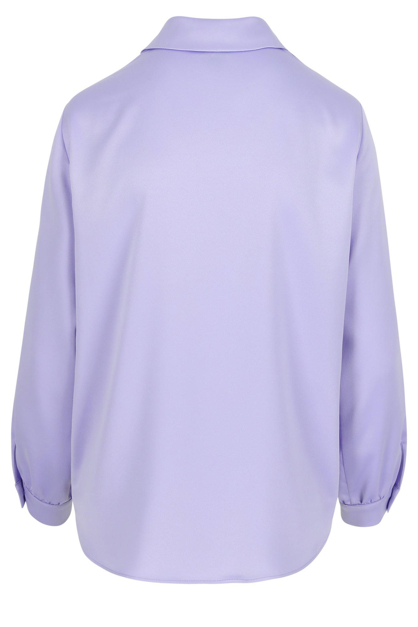 Chemises - Chemisier en satin extensible
