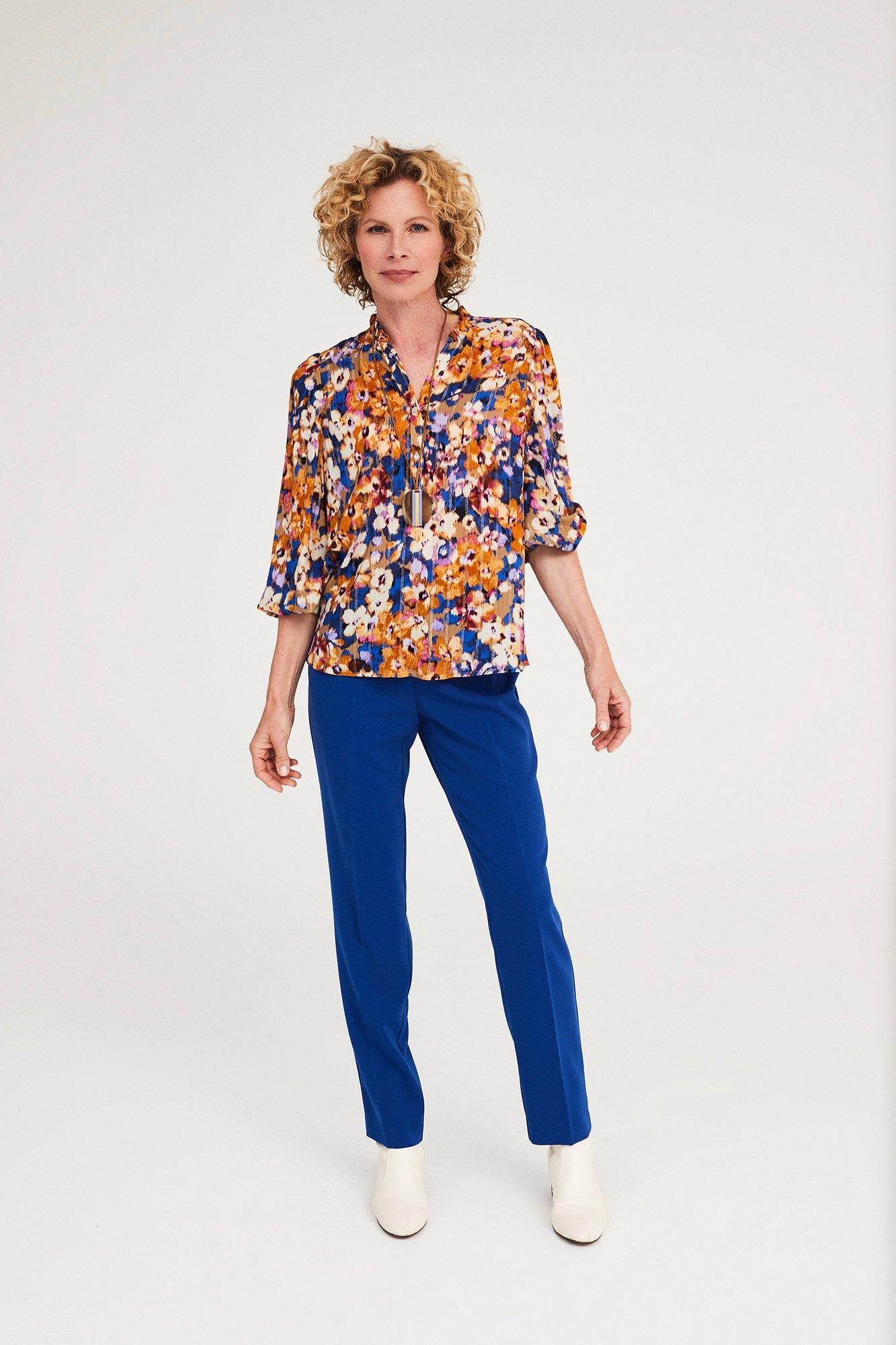 Blouse en voile avec lurex - null - may