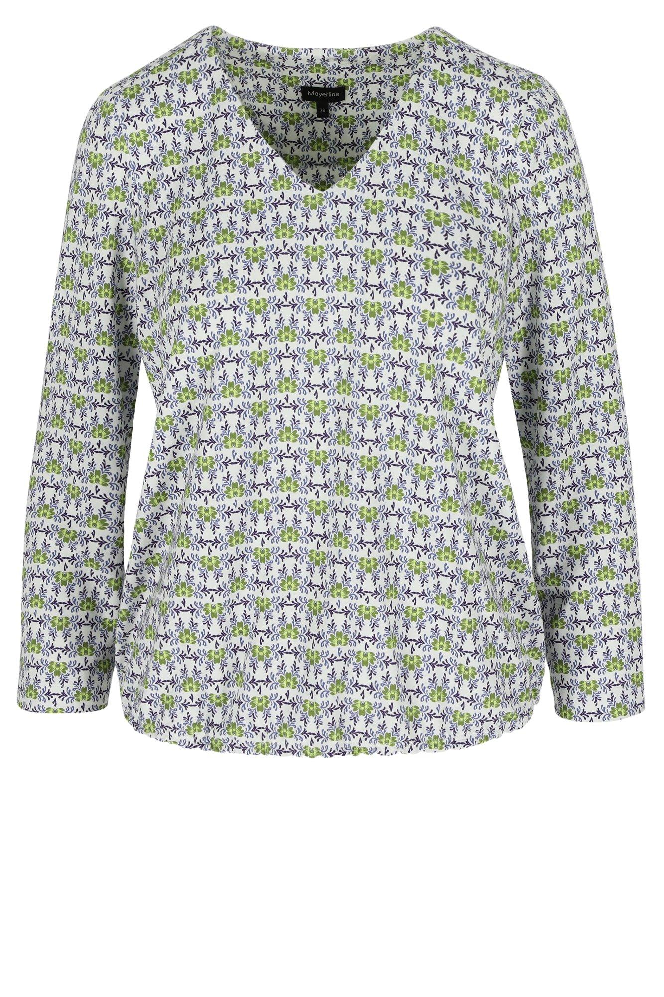 Chemises - Blouse en jersey sur élastique