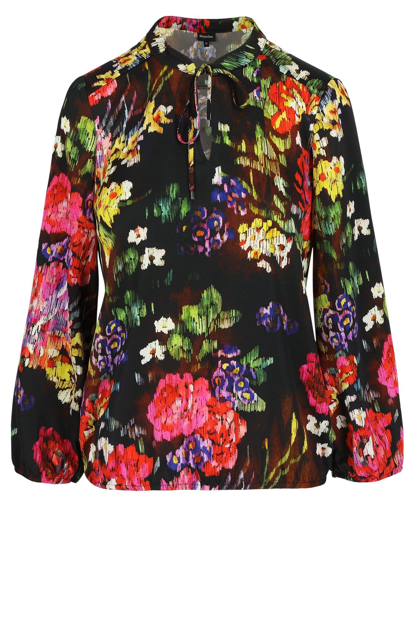 Blouse en satin sur élastique - null - may