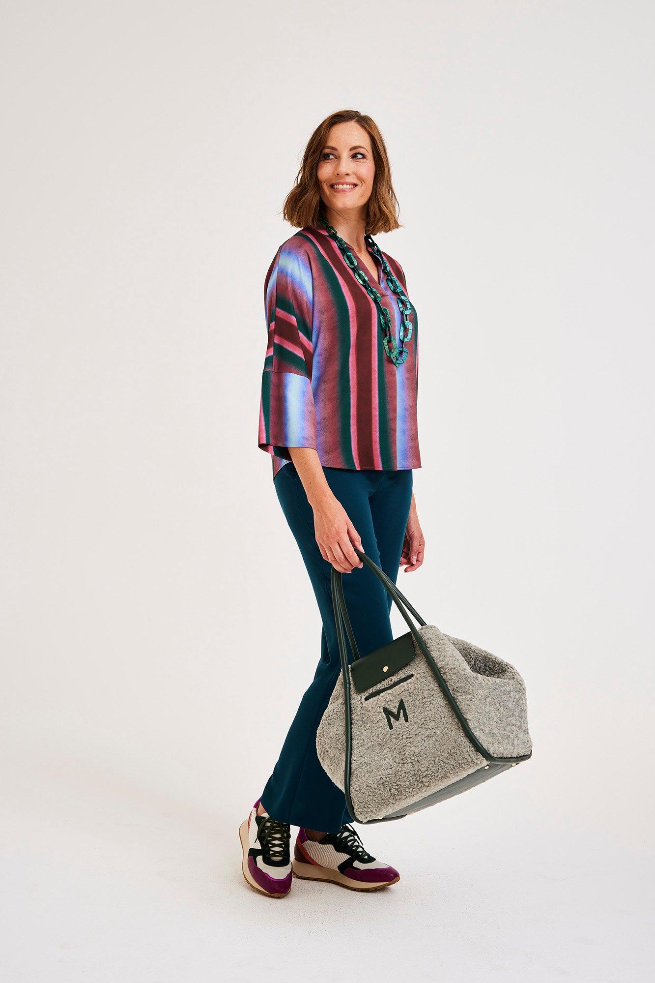 Hemden - Vlinderblouse in regenboogkleuren