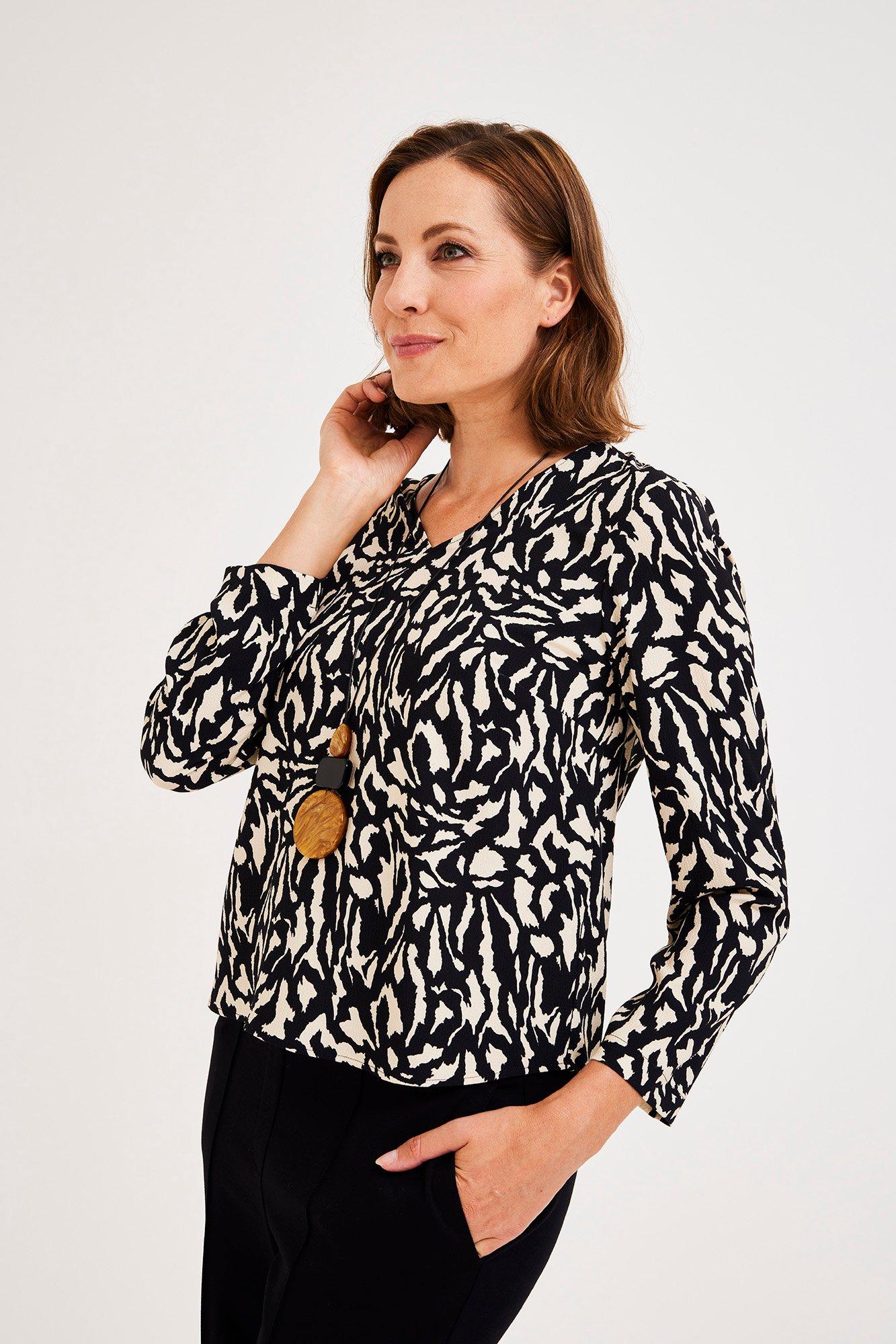 Blouse ample en seersucker - null - may