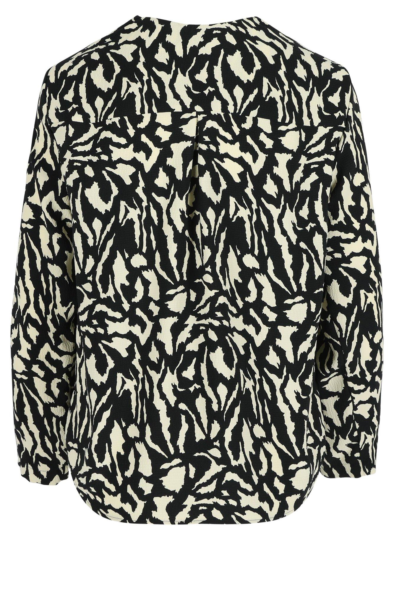 Chemises - Blouse ample en seersucker