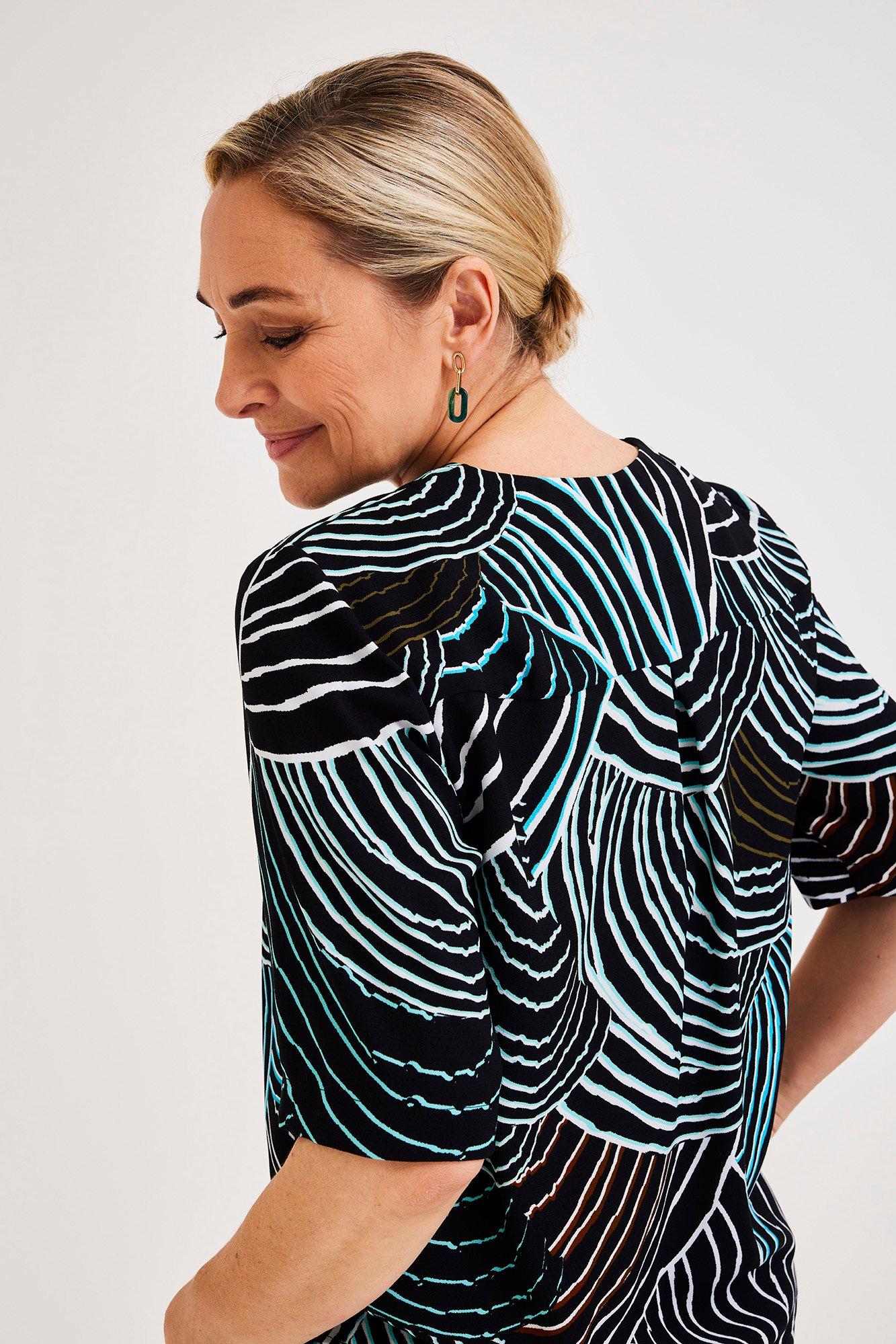 Chemises - Blouse imprimée coupe ample