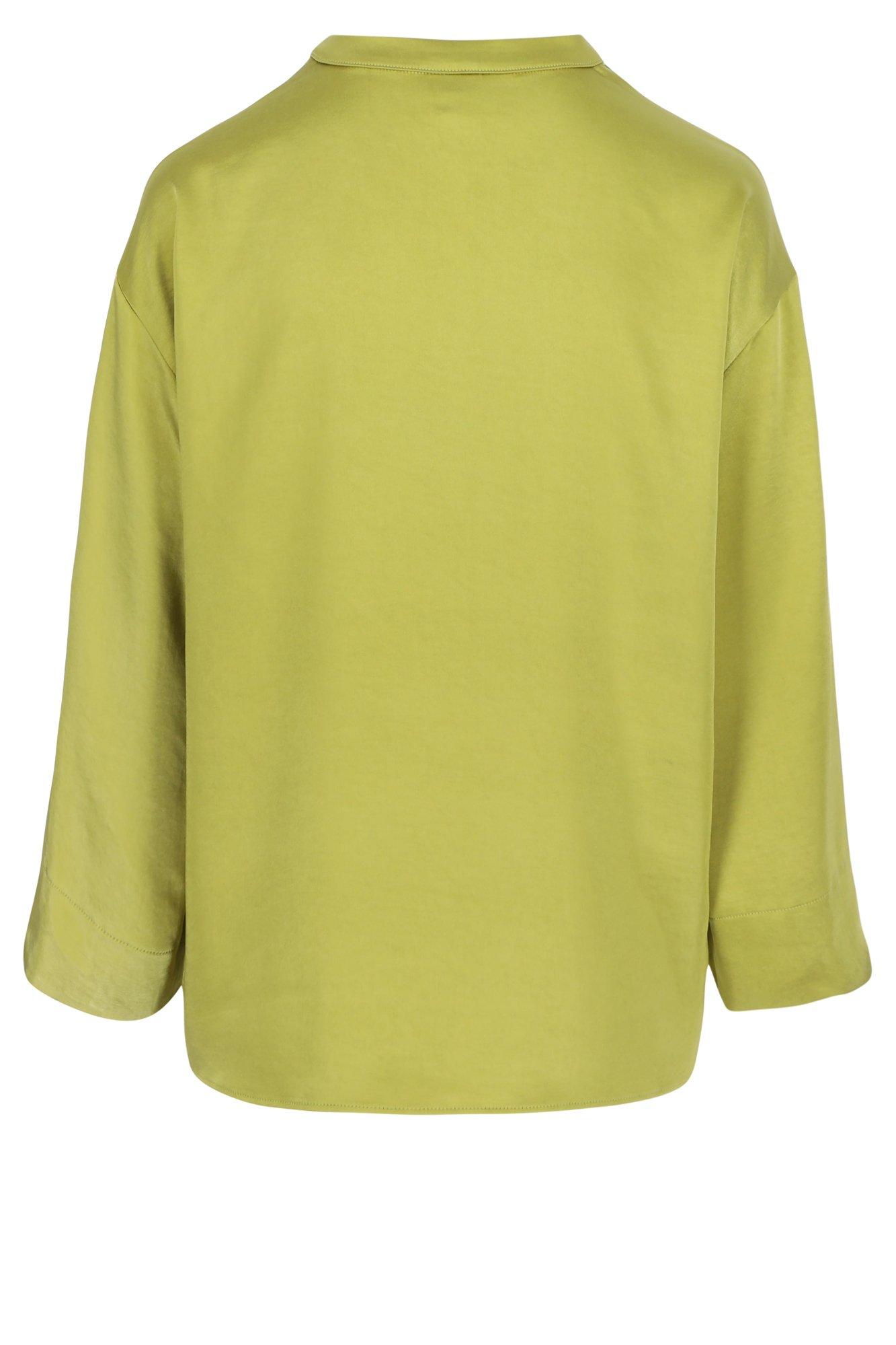Hemden - Loose fit blouse in satijn