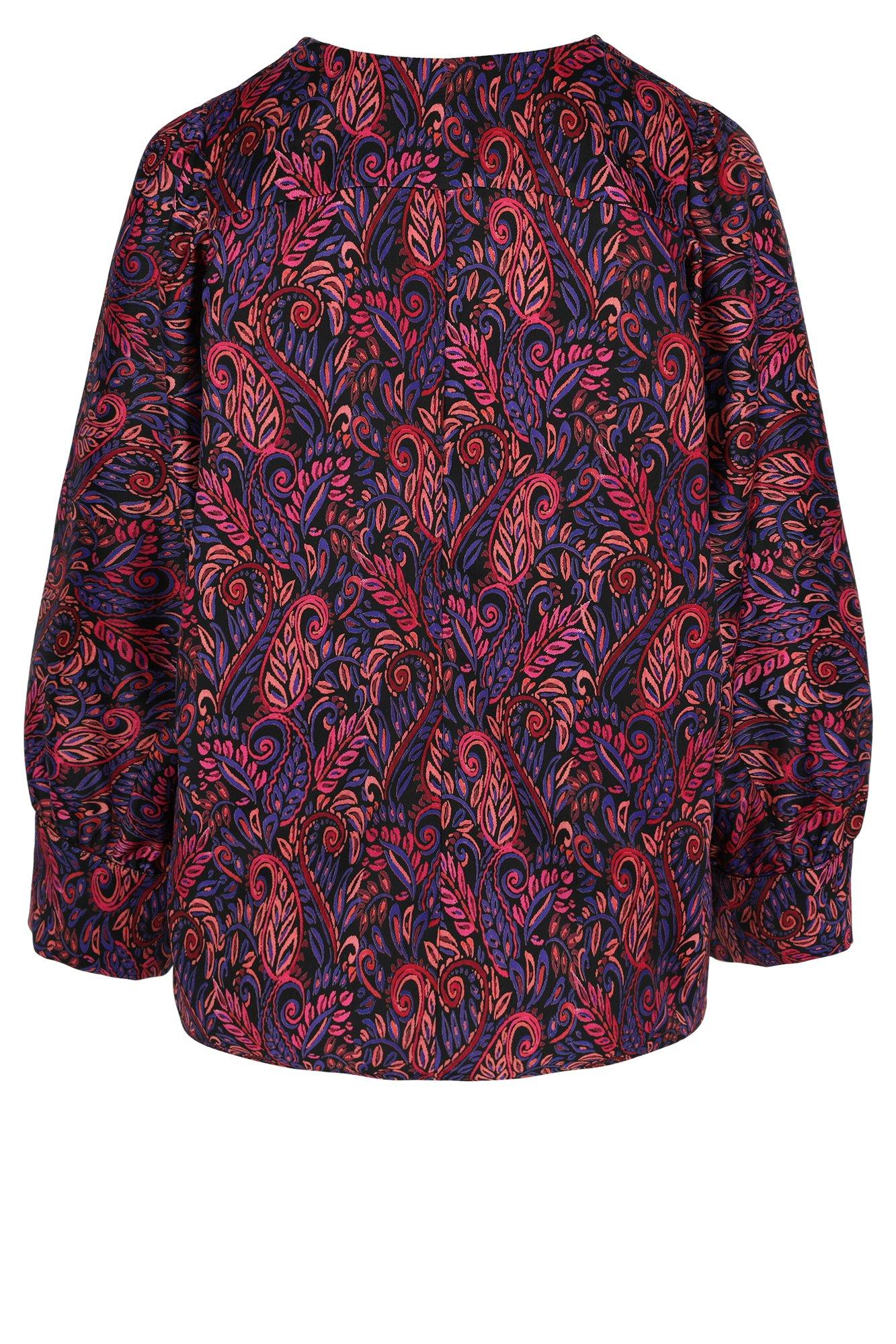 Hemden - Printblouse met vleermuismouw