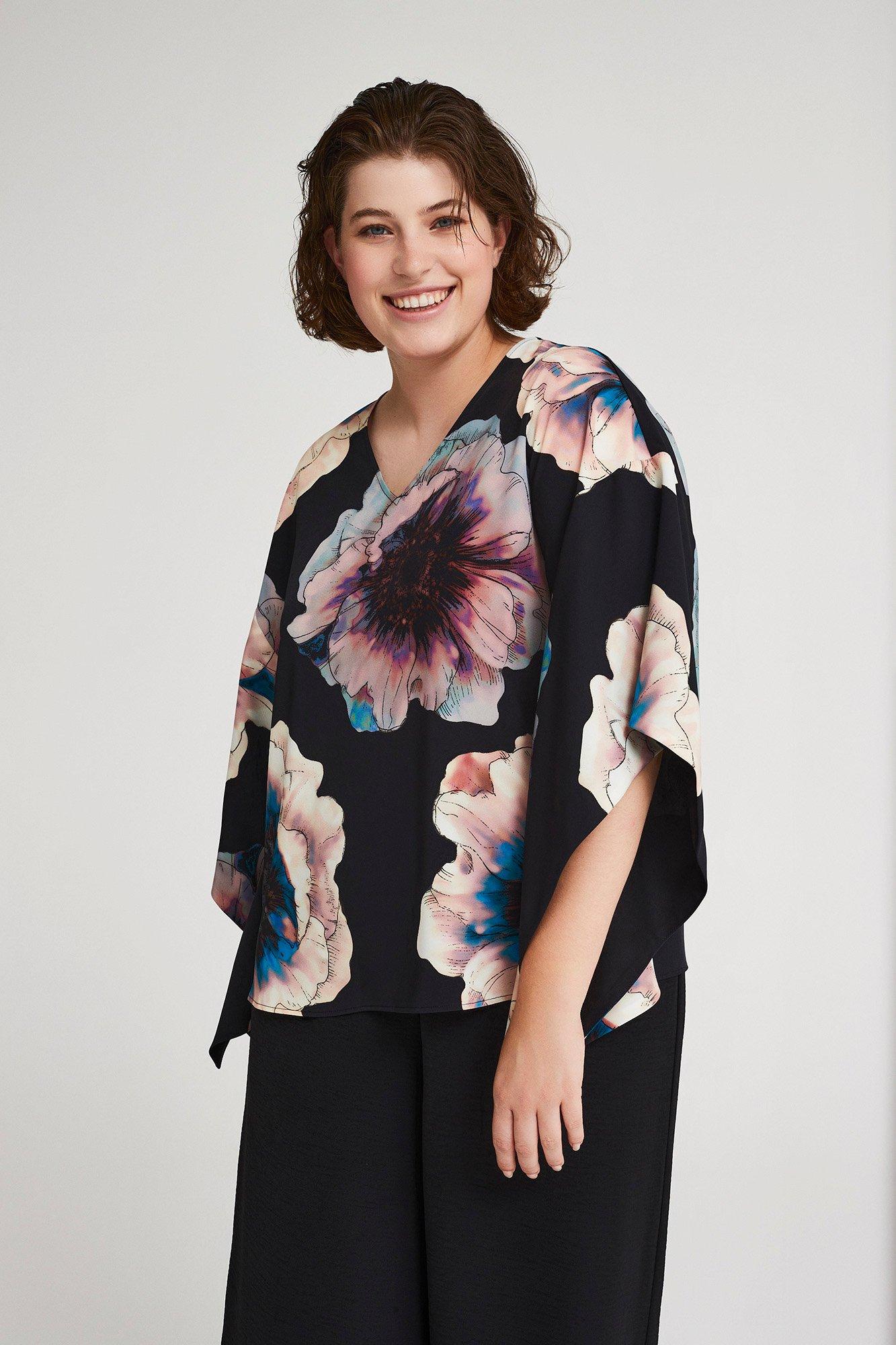 Chemises - Blouse manches papillon